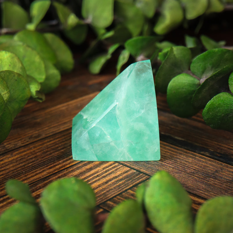 Fluorite Carved Free Form