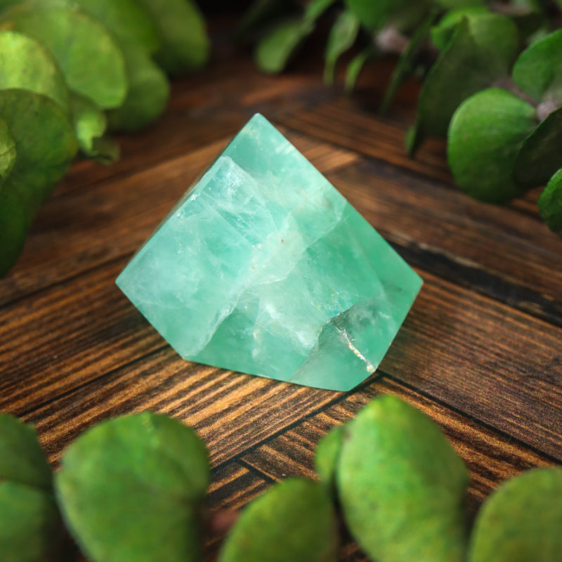 Fluorite Carved Free Form