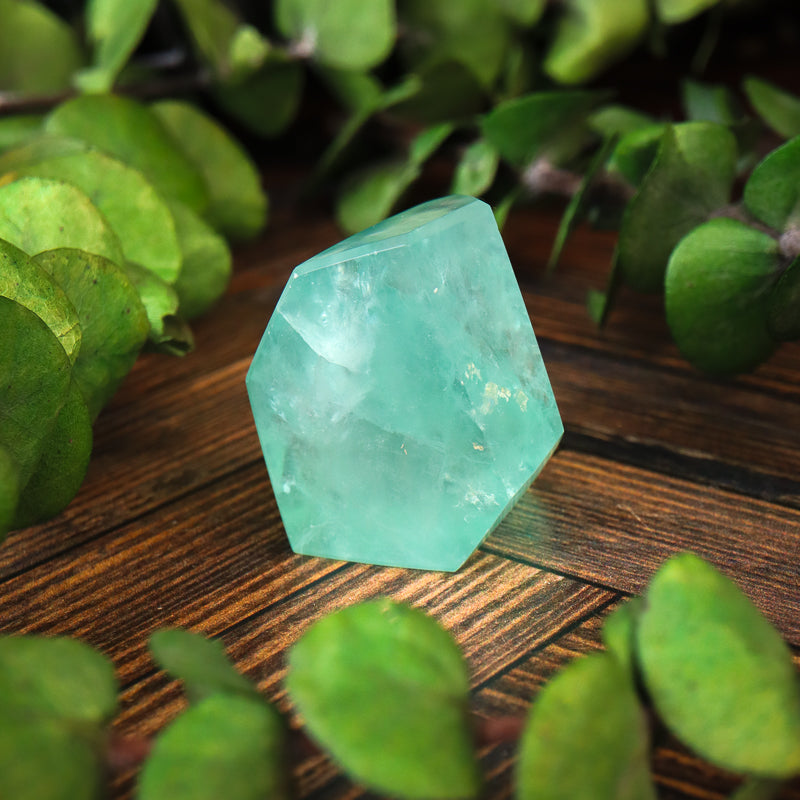 Fluorite Carved Free Form