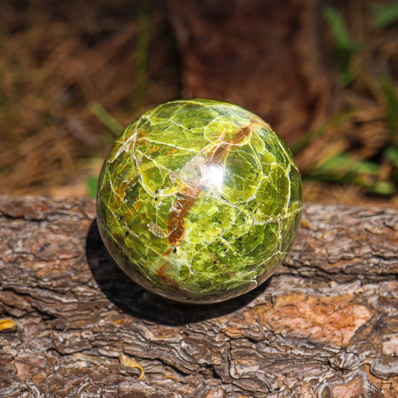 Green Opal Sphere