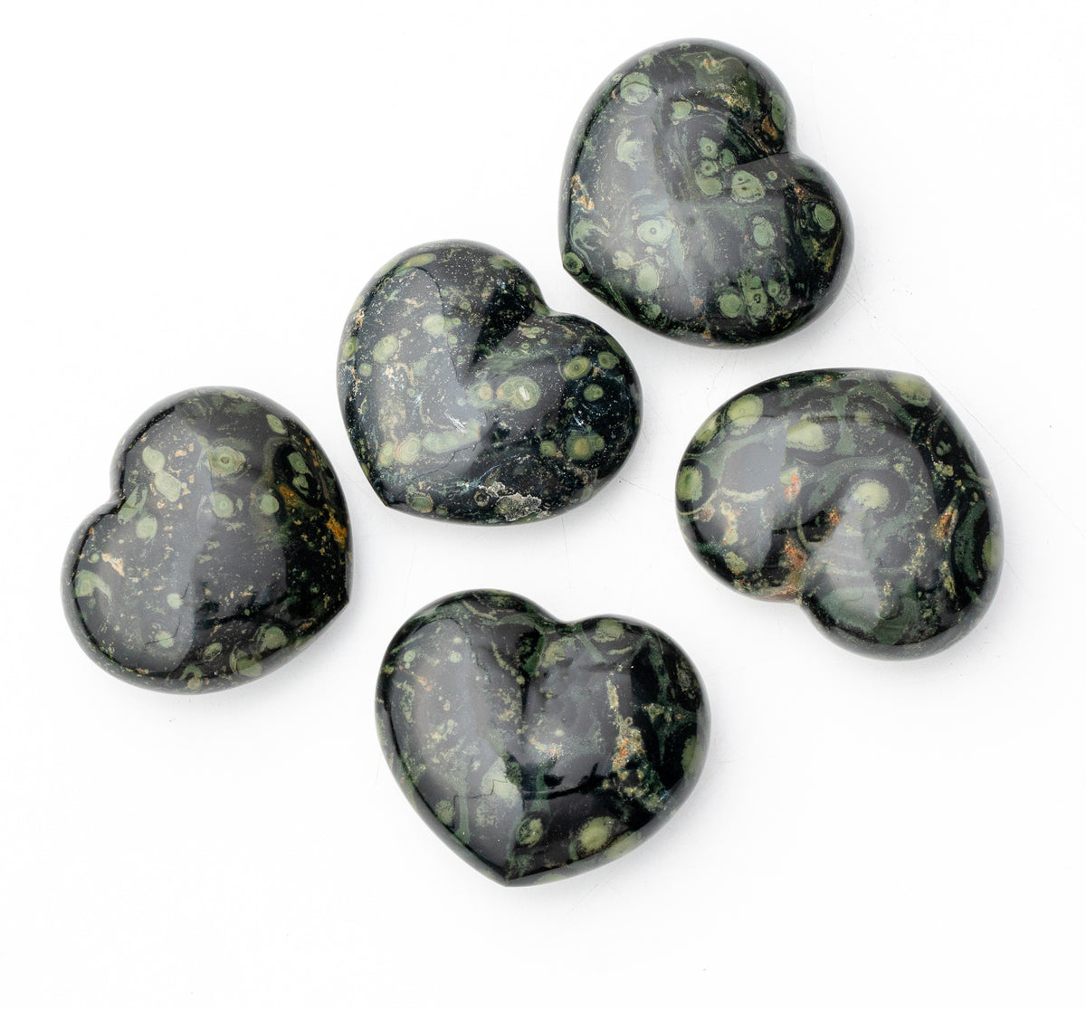 Kambaba Jasper Heart
