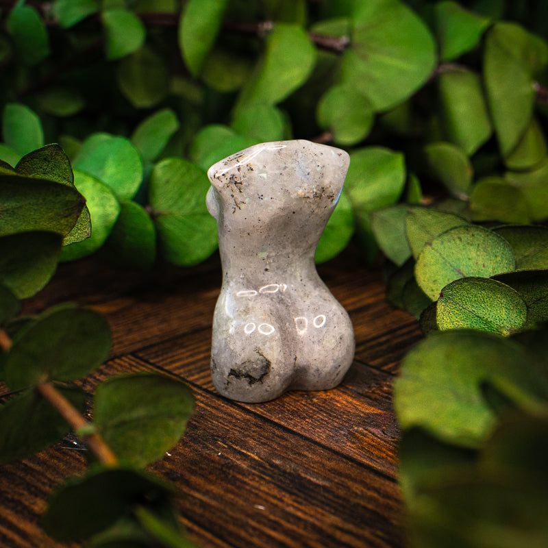 Labradorite Goddess Bust