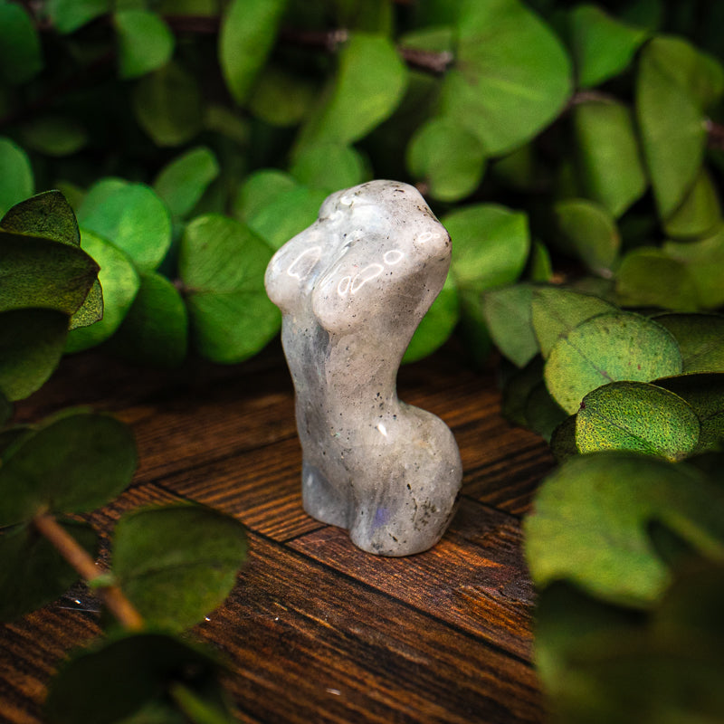 Labradorite Goddess Bust