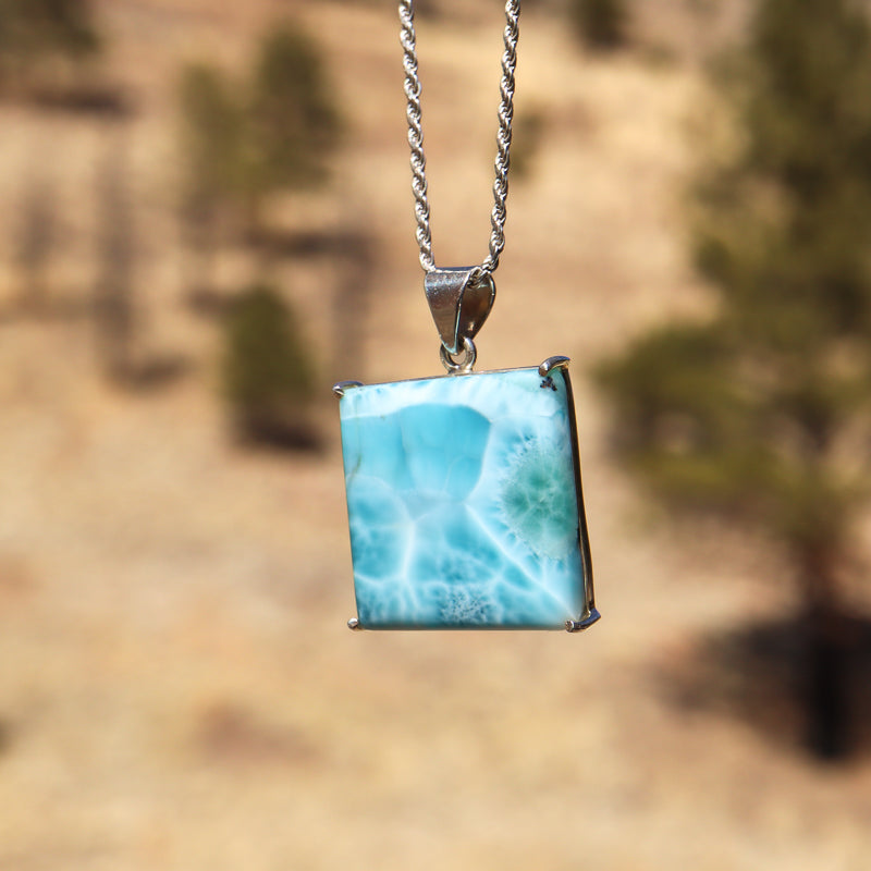 Larimar Pendant