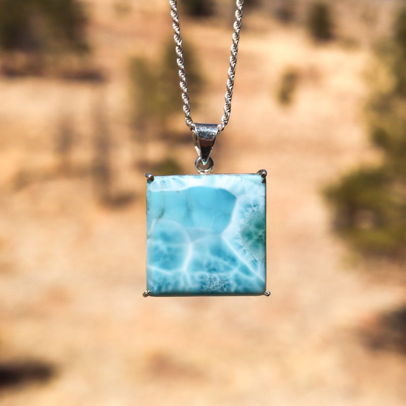 Larimar Pendant