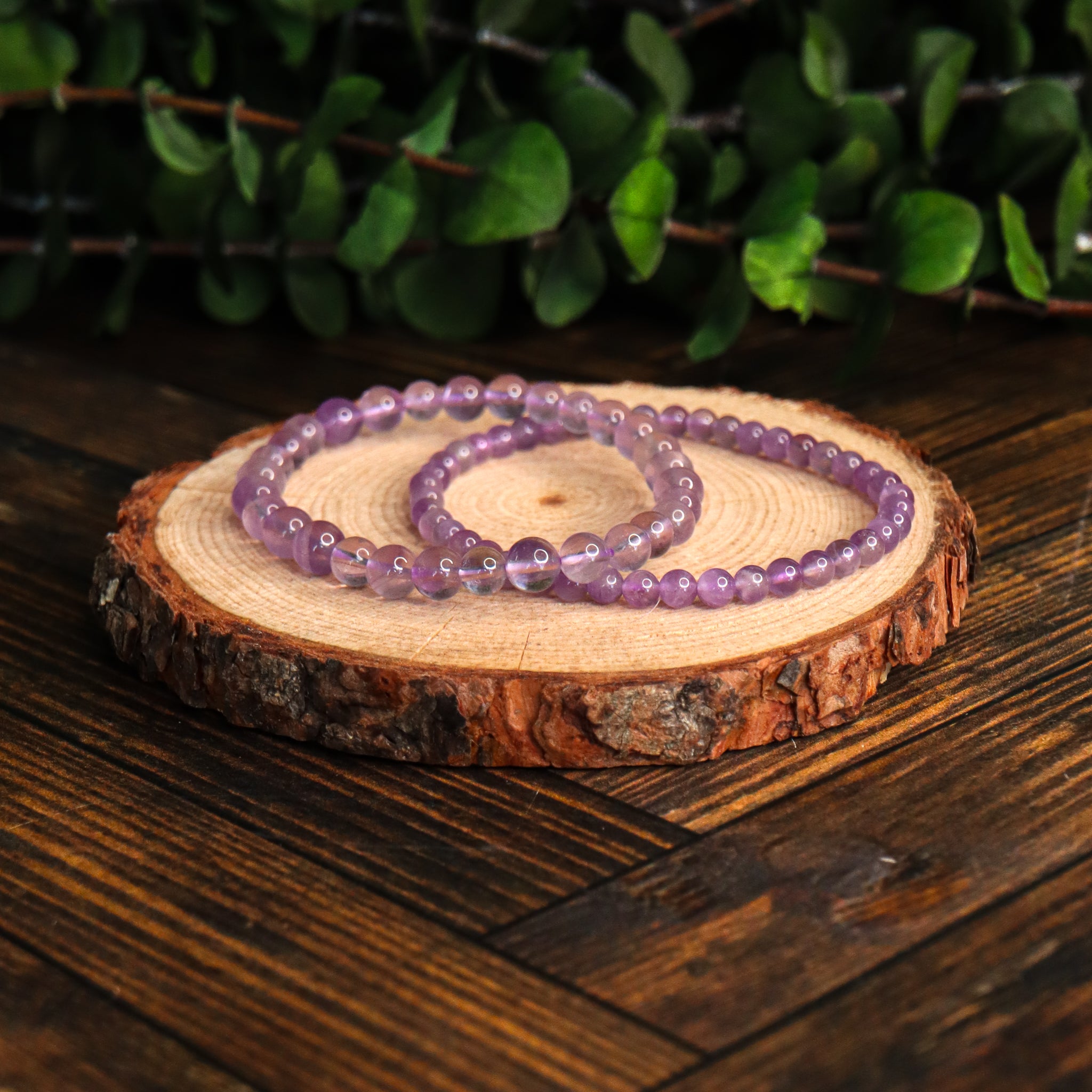 Lavender Amethyst Bracelet