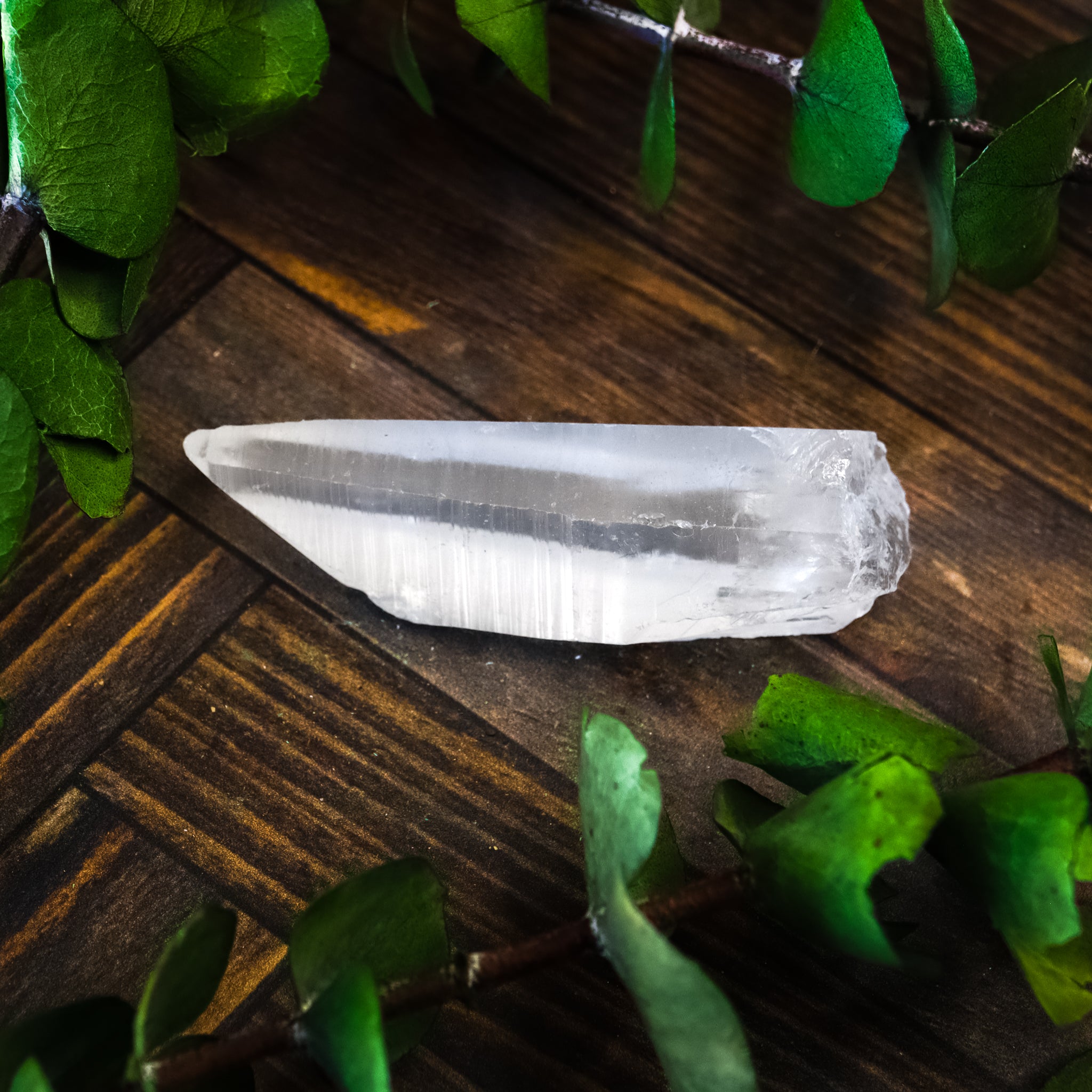 Lemurian Clear Quartz Point