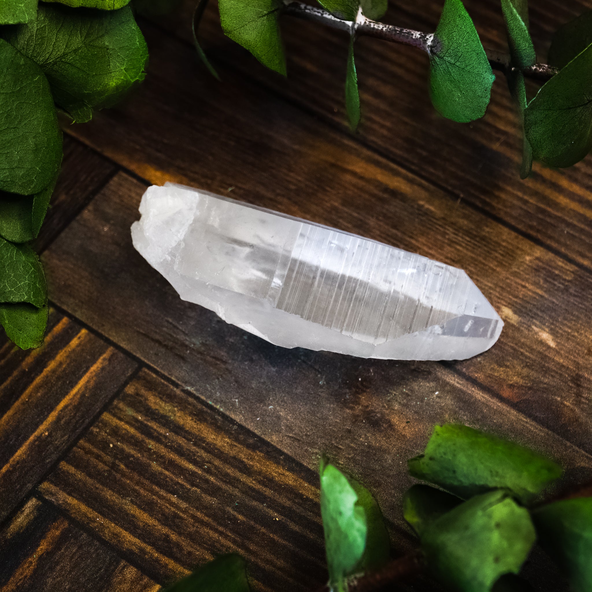 Lemurian Clear Quartz Point
