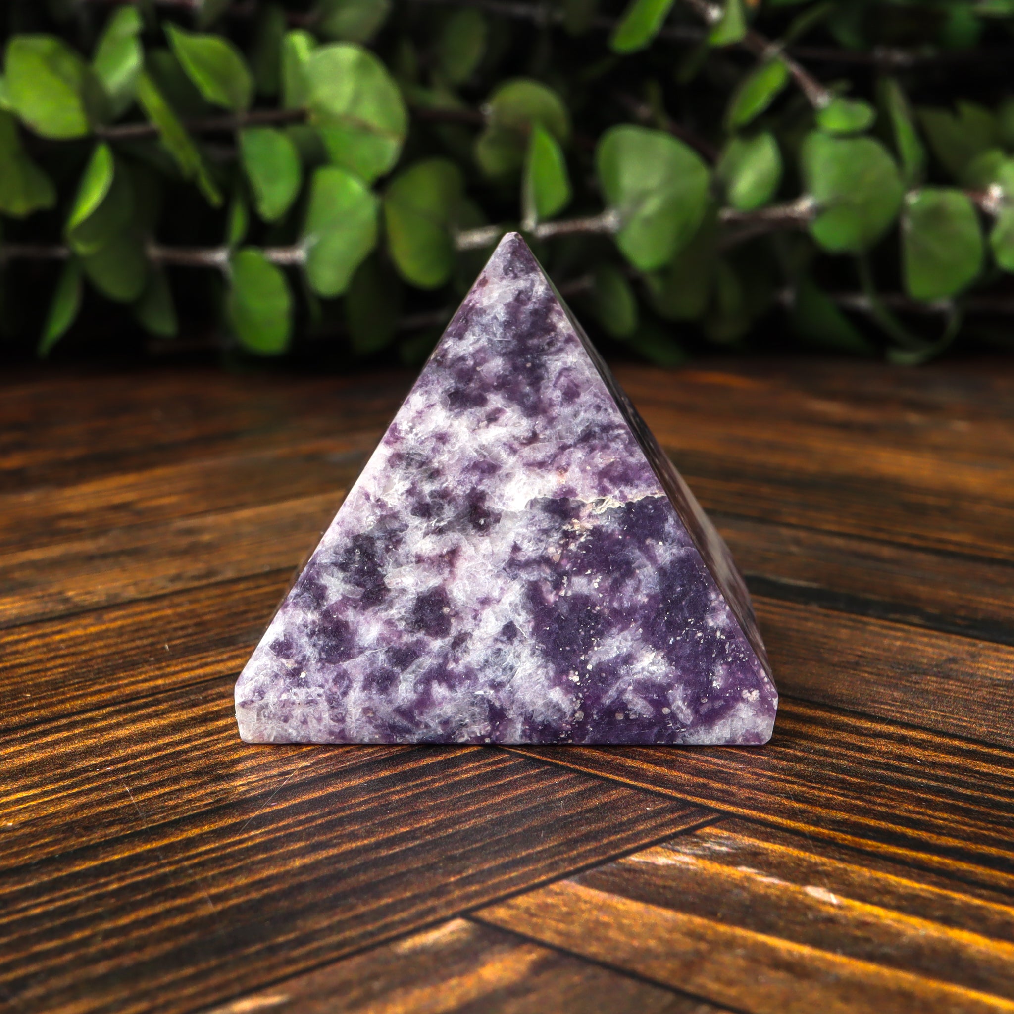Lepidolite Pyramid