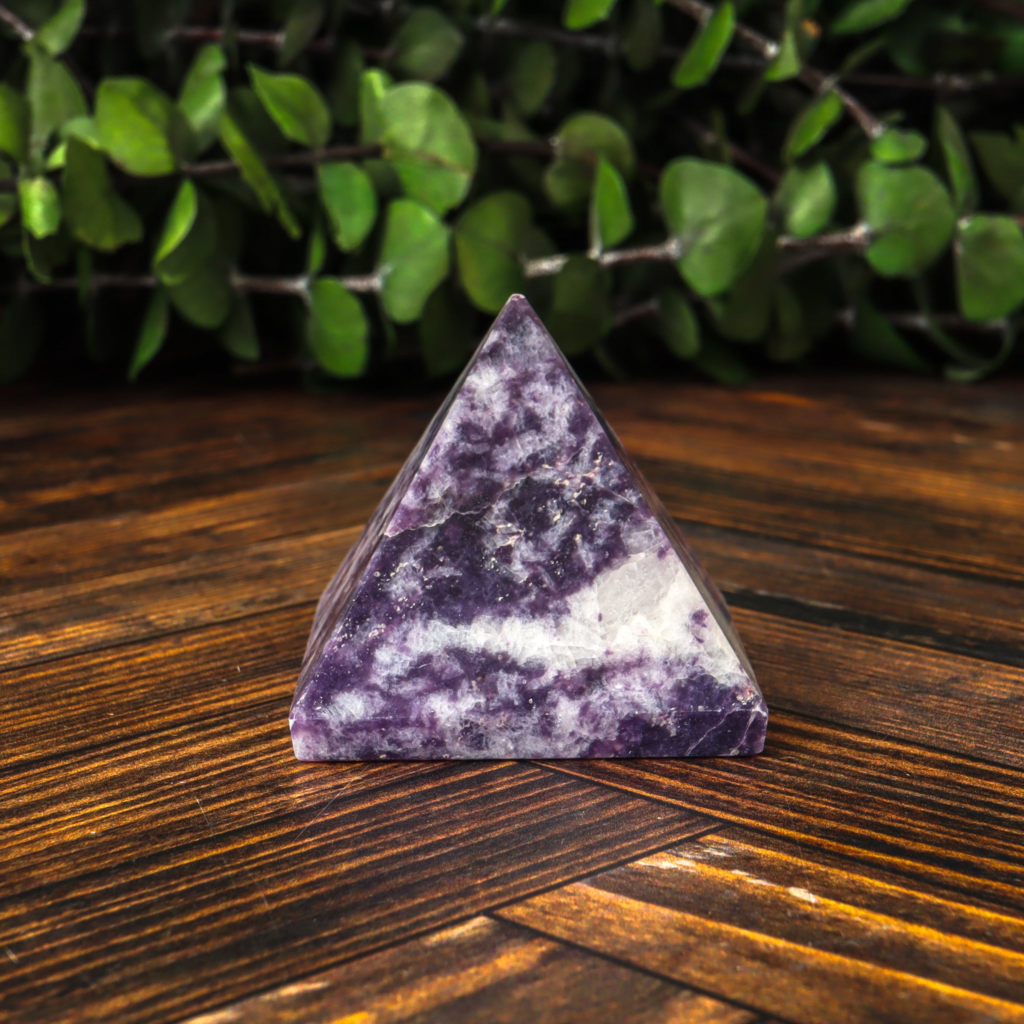 Lepidolite Pyramid