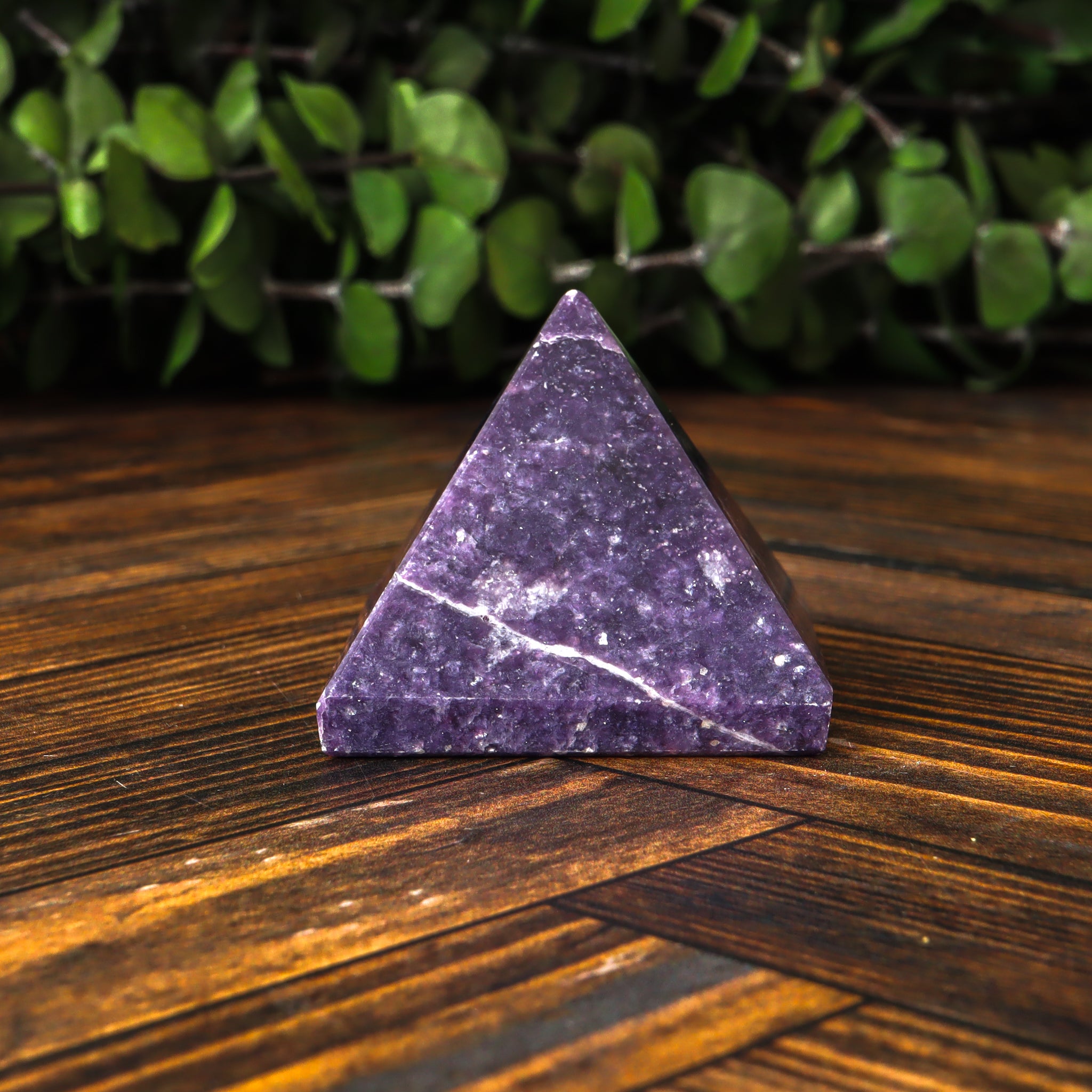 Lepidolite Pyramid