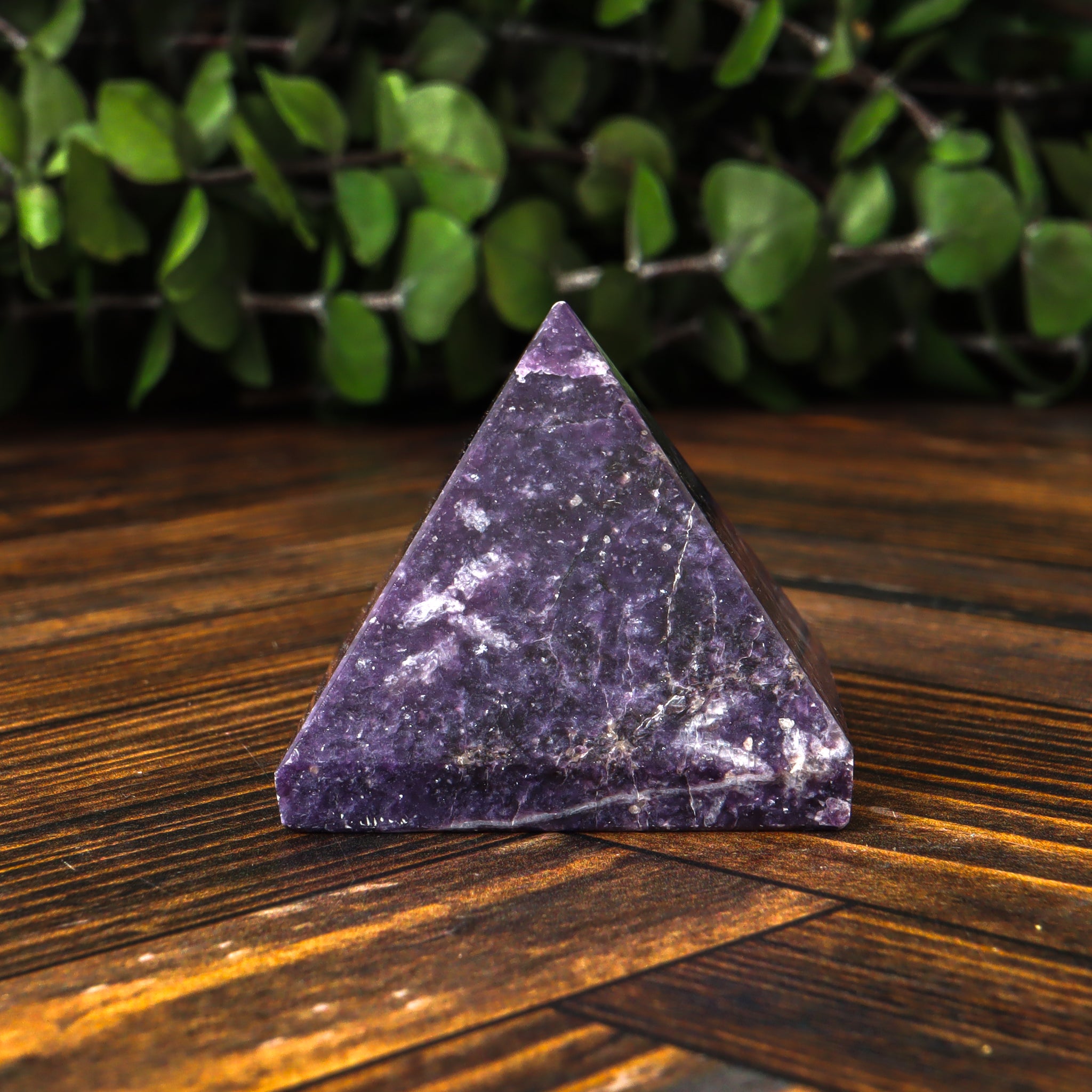Lepidolite Pyramid