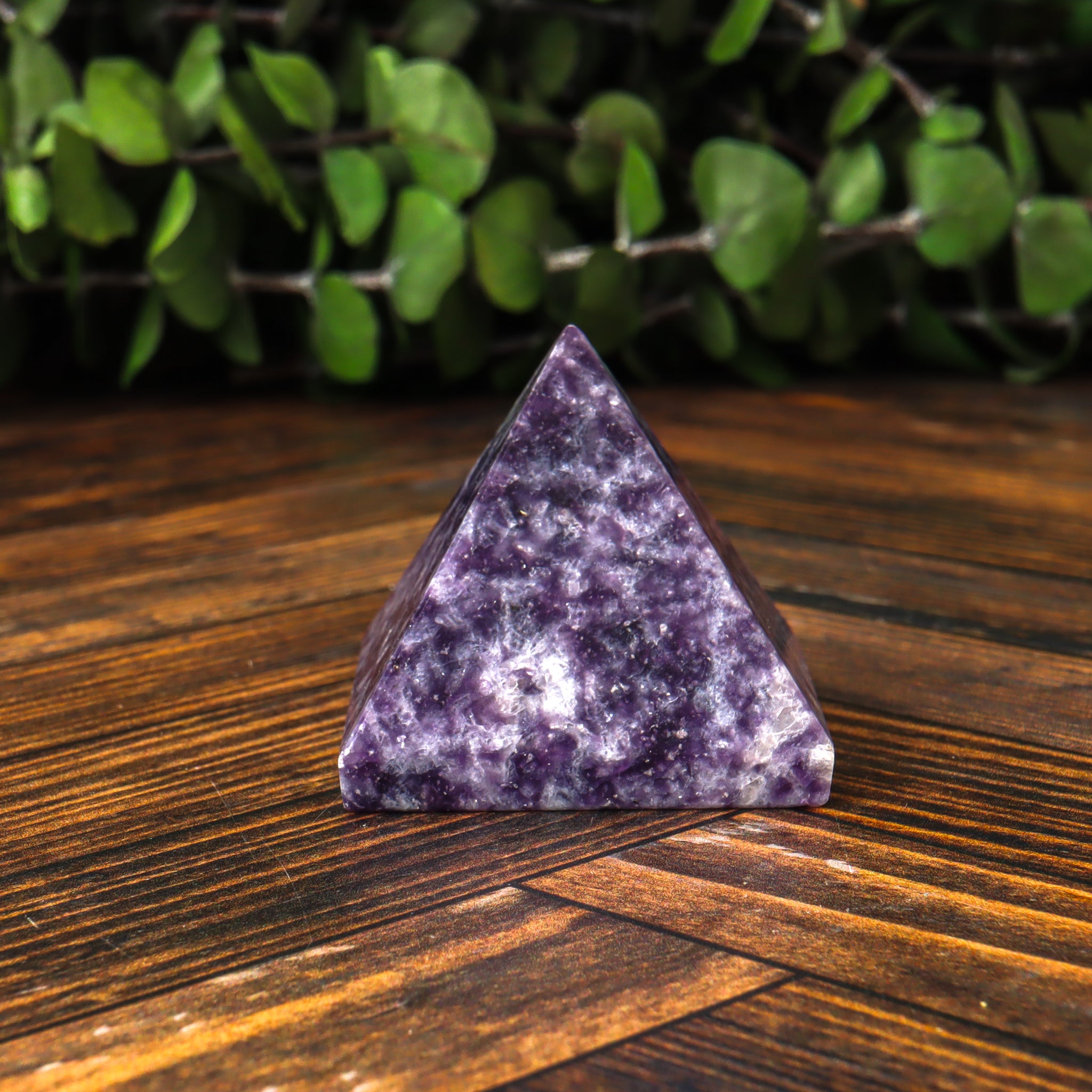 Lepidolite Pyramid