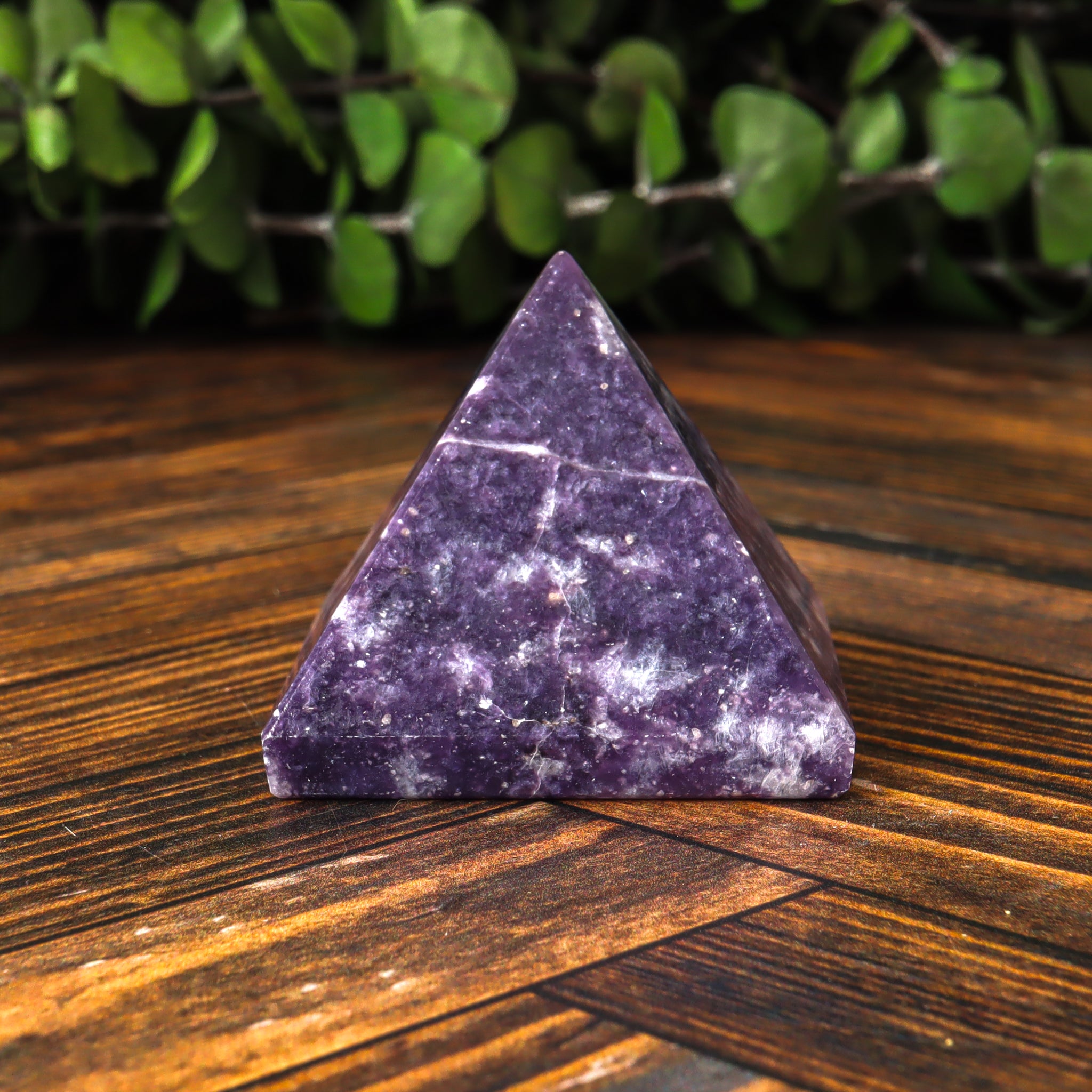 Lepidolite Pyramid