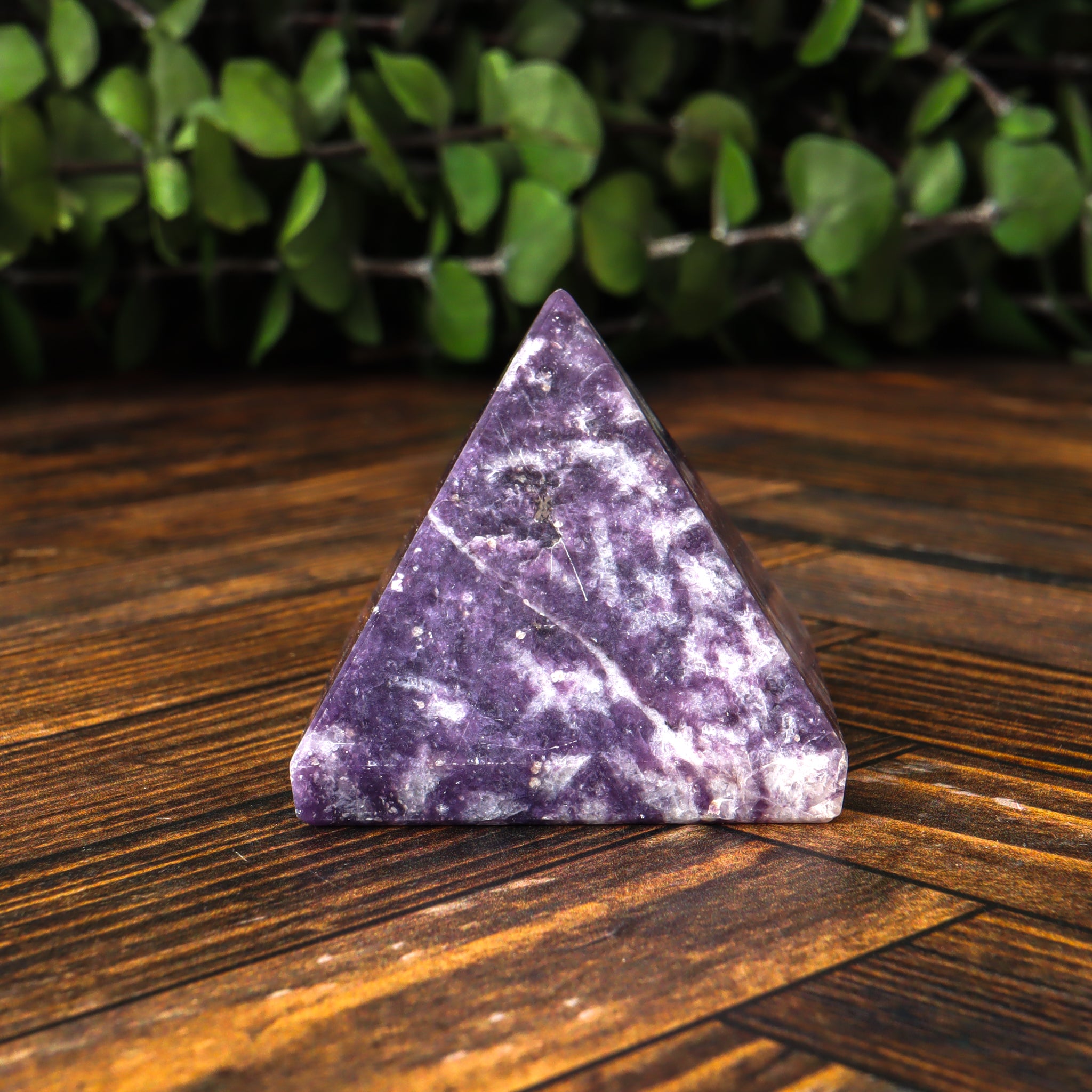 Lepidolite Pyramid
