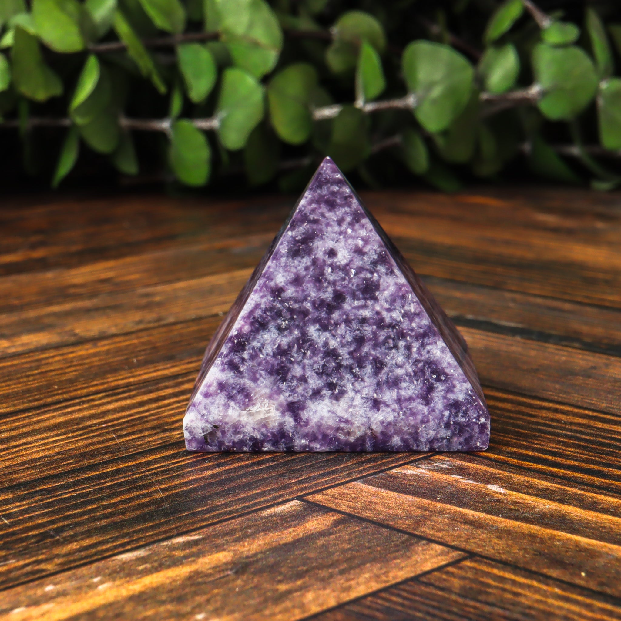 Lepidolite Pyramid