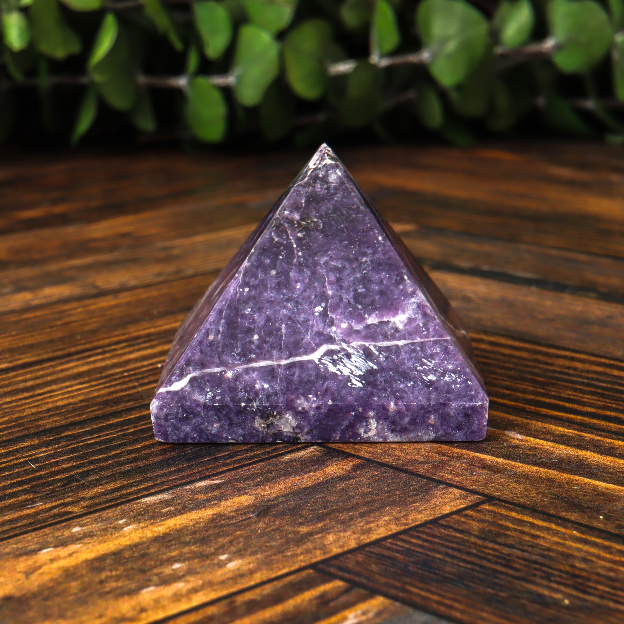 Lepidolite Pyramid