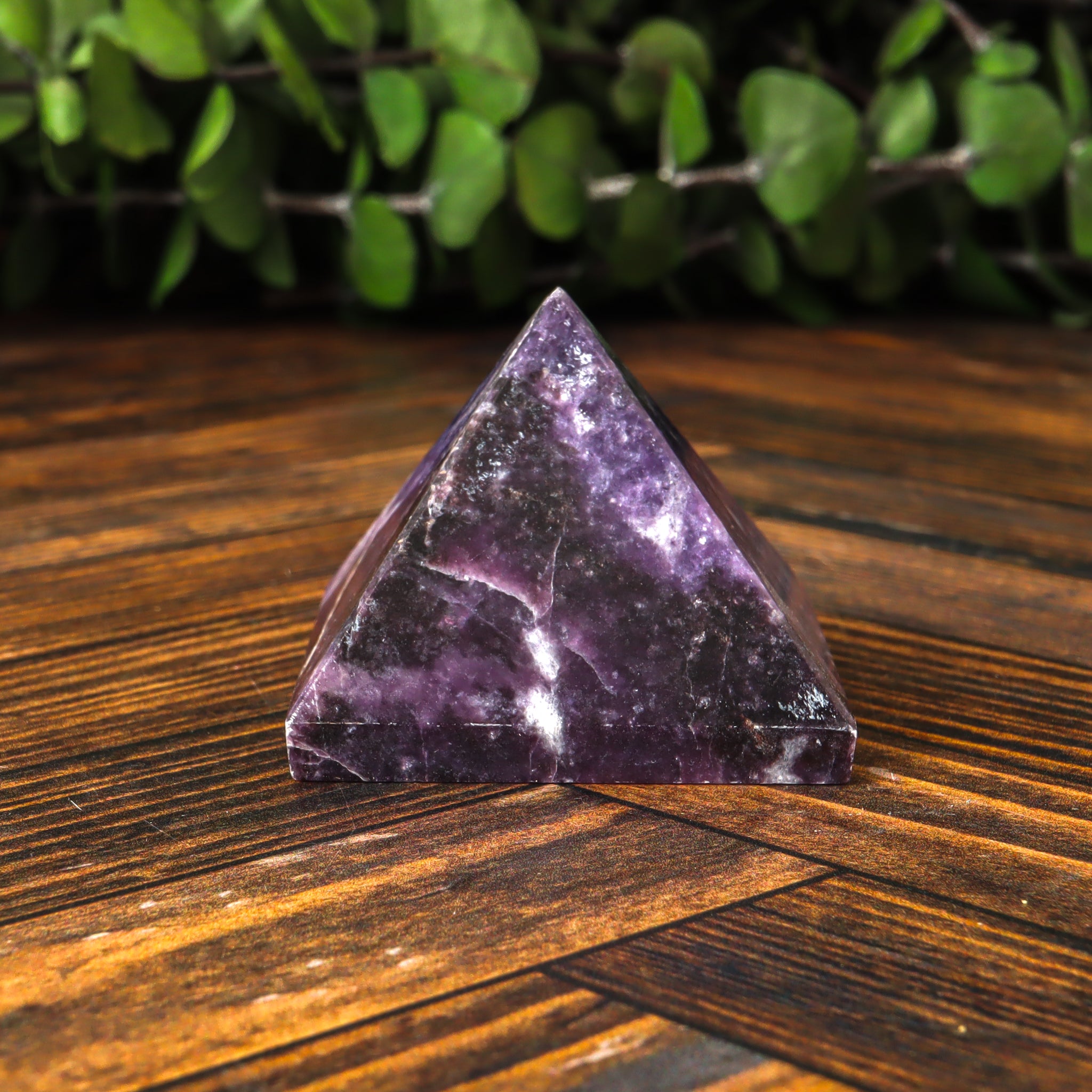 Lepidolite Pyramid