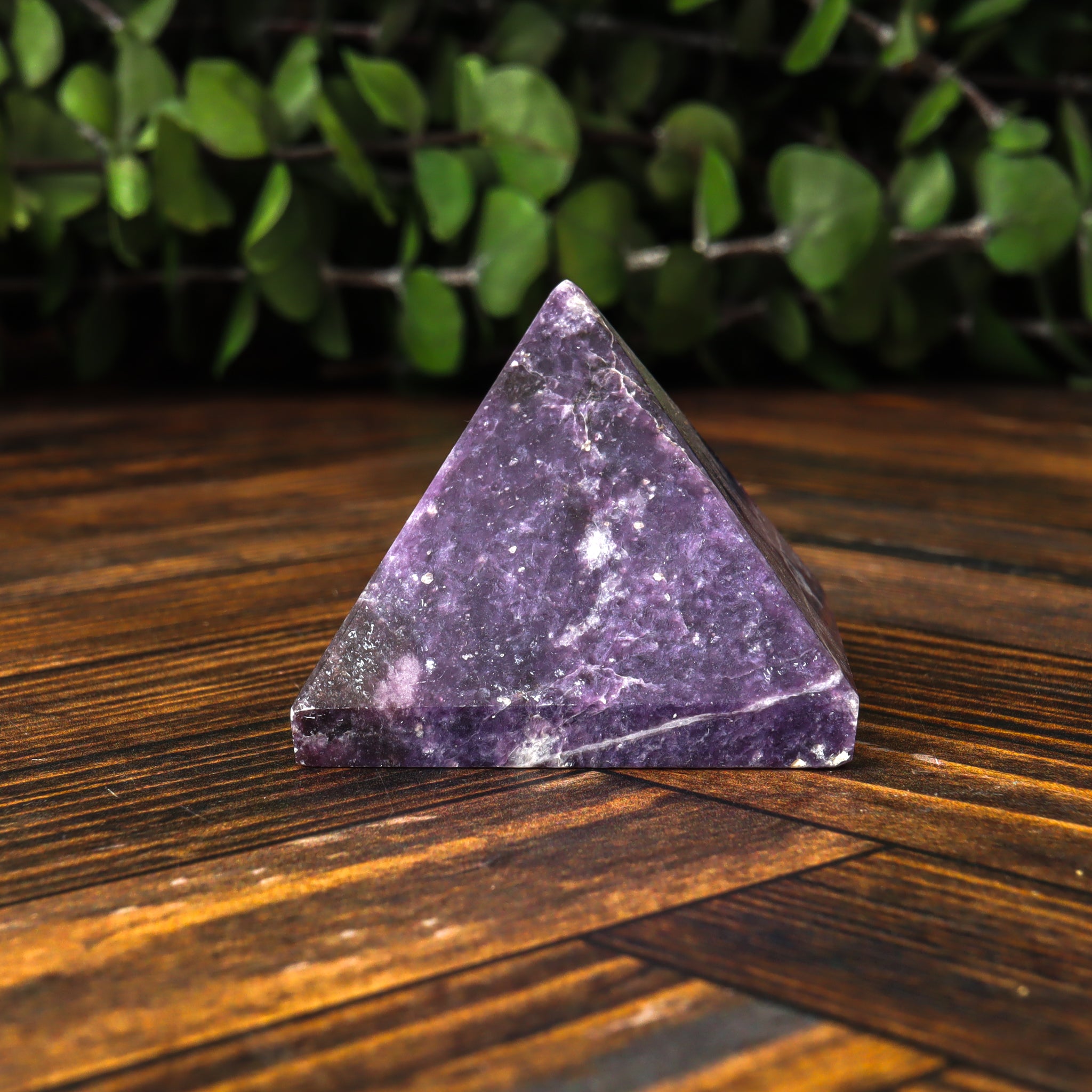 Lepidolite Pyramid