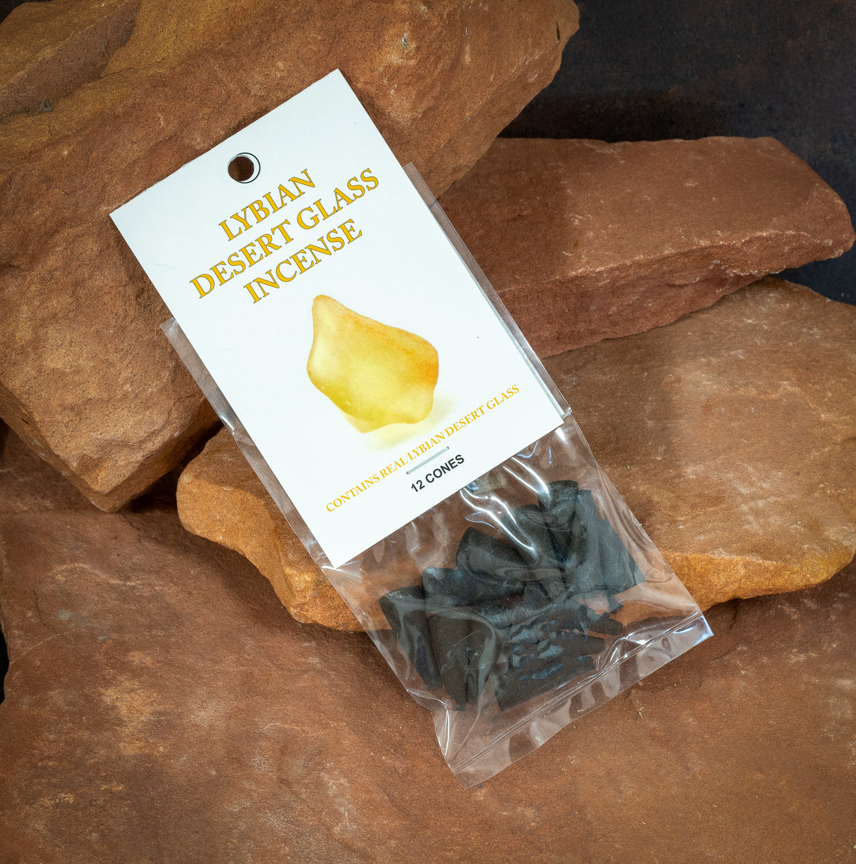 Libyan Desert Glass Incense Cones