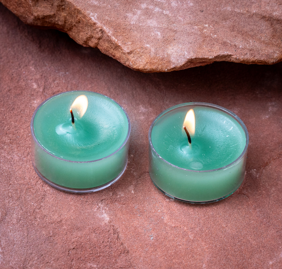 Moldavite Tealight Candle