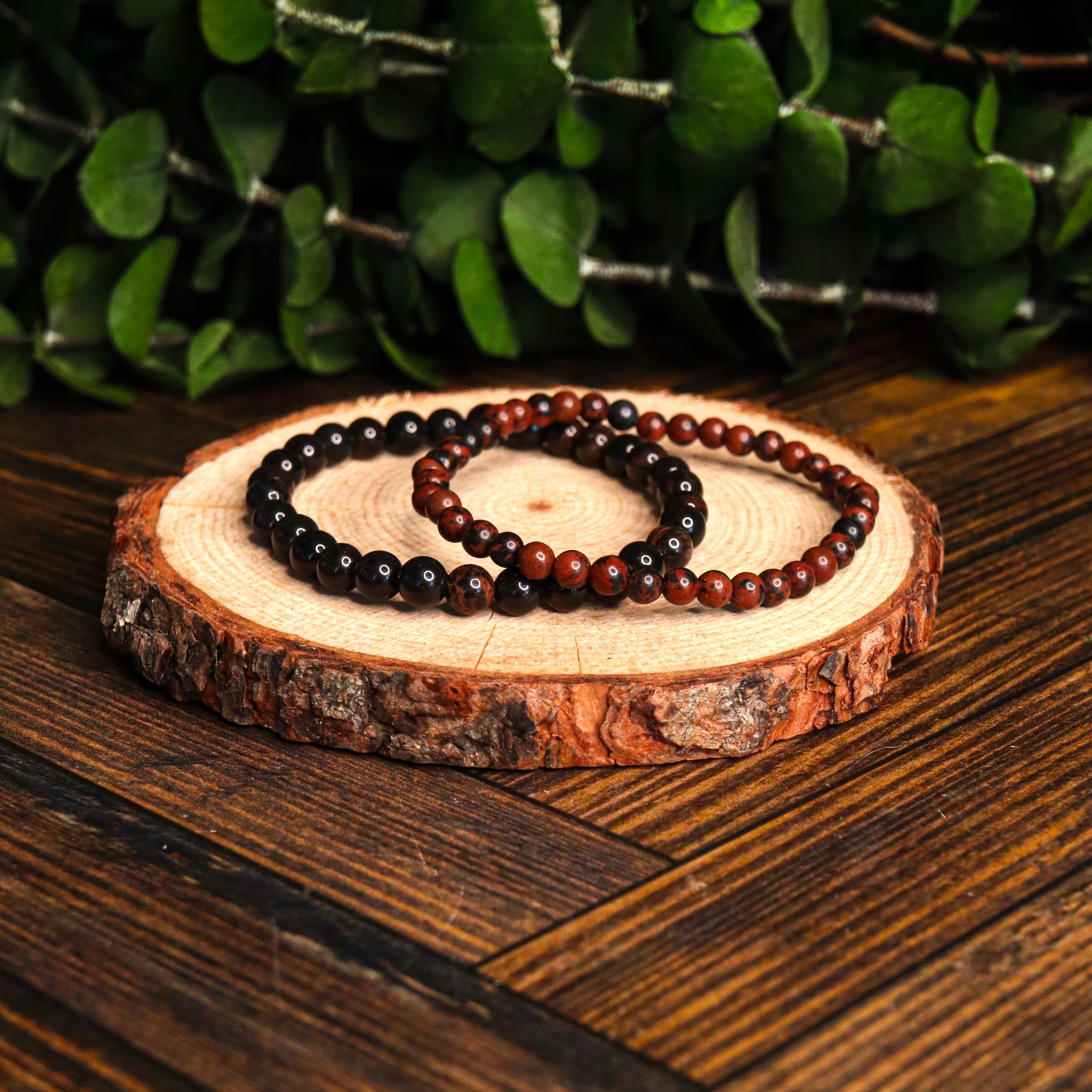 Mahogany Obsidian Bracelet