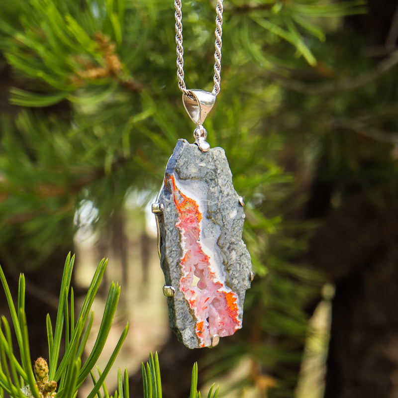Magma Chalcedony Pendant