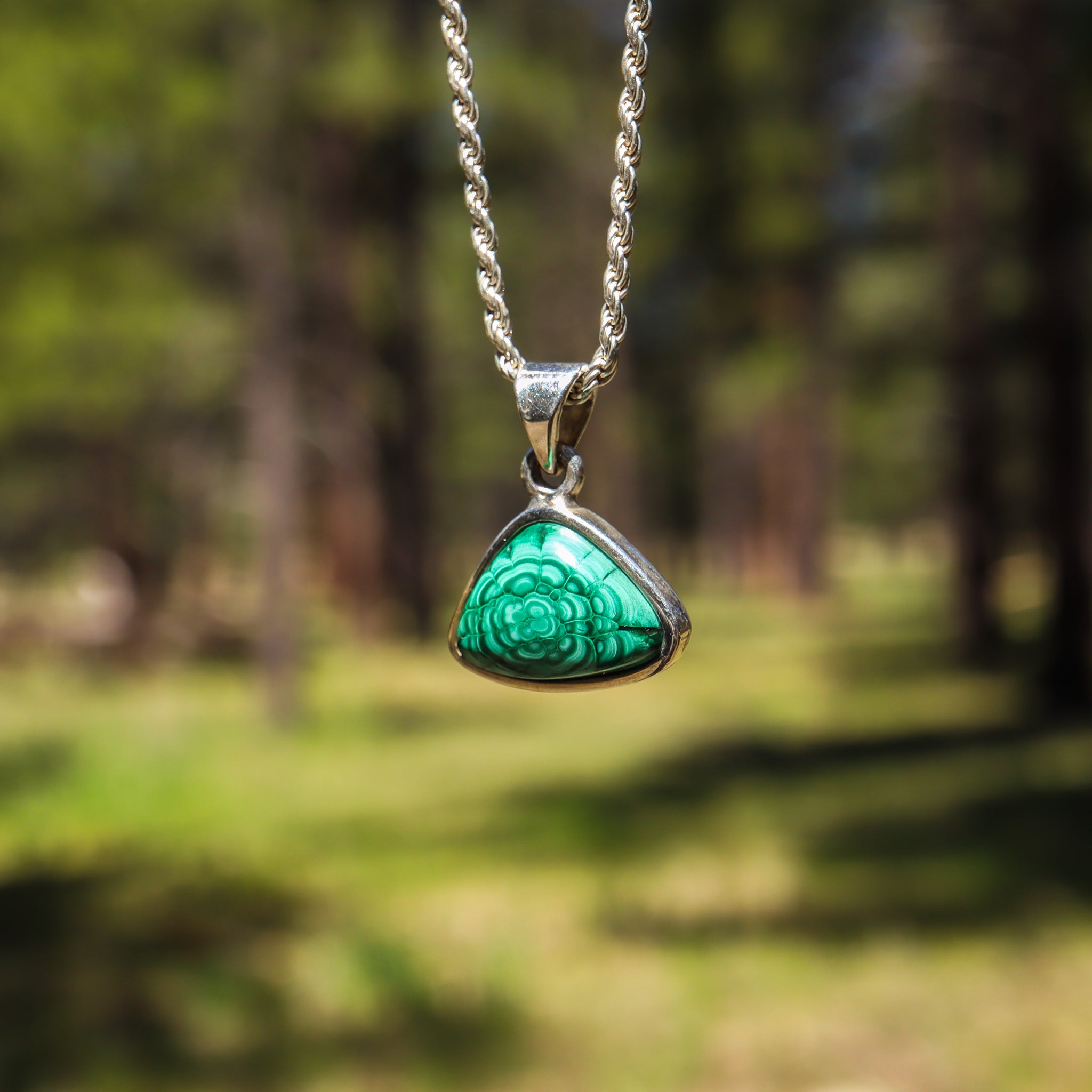 Malachite Pendant