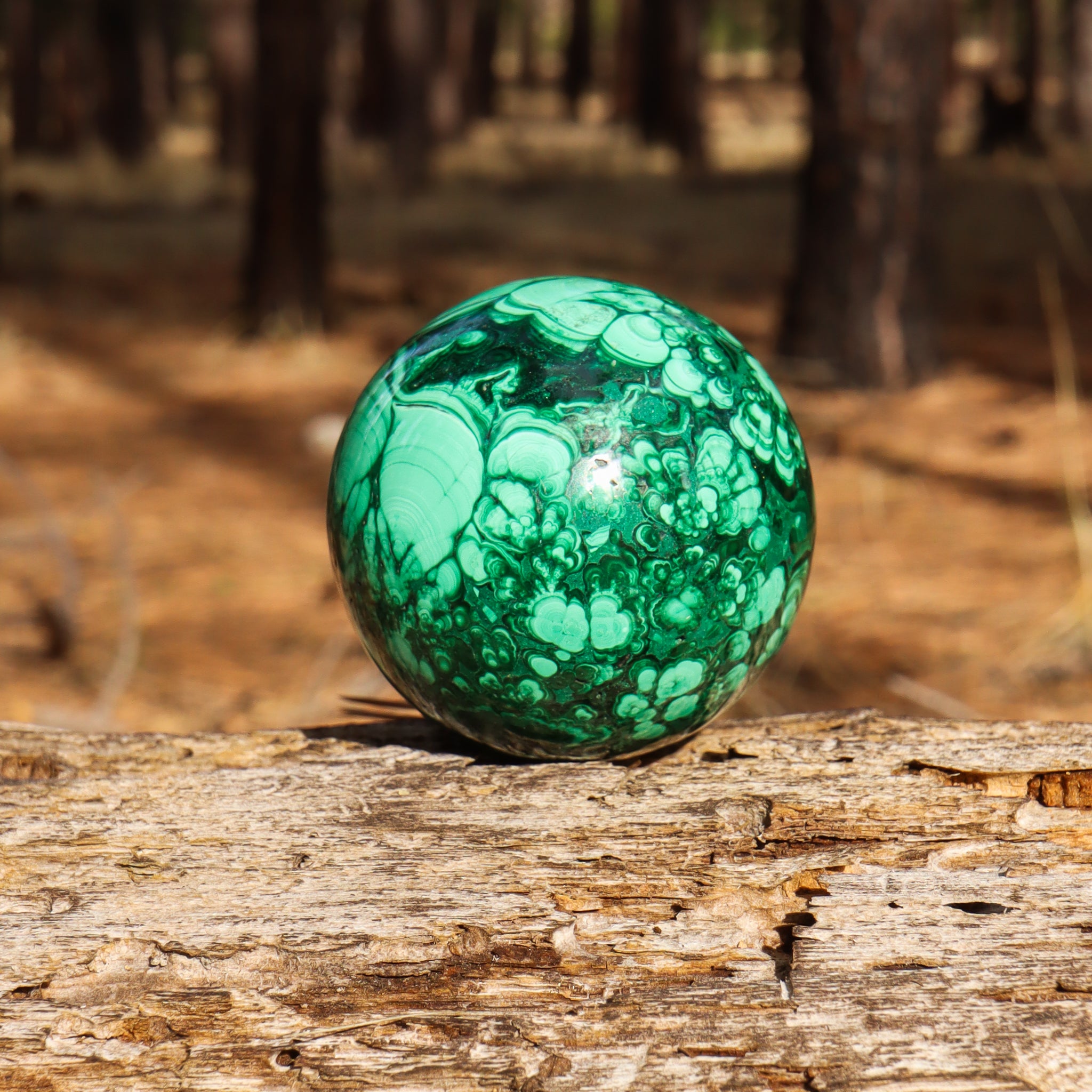 Malachite Sphere