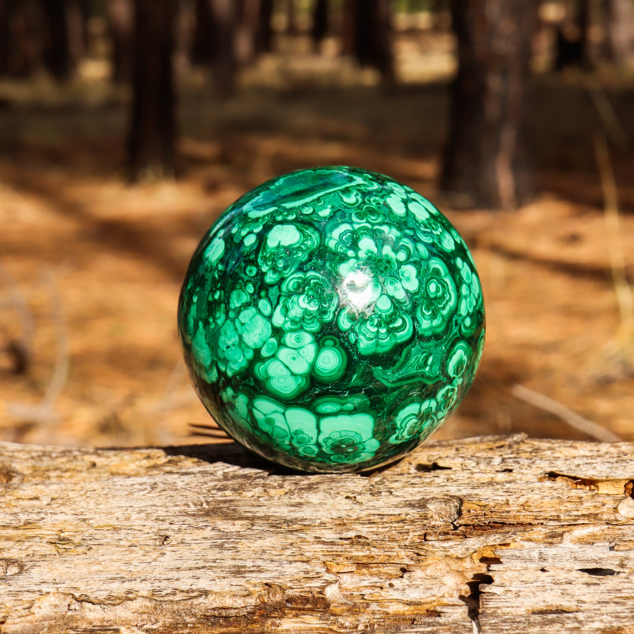 Malachite Sphere