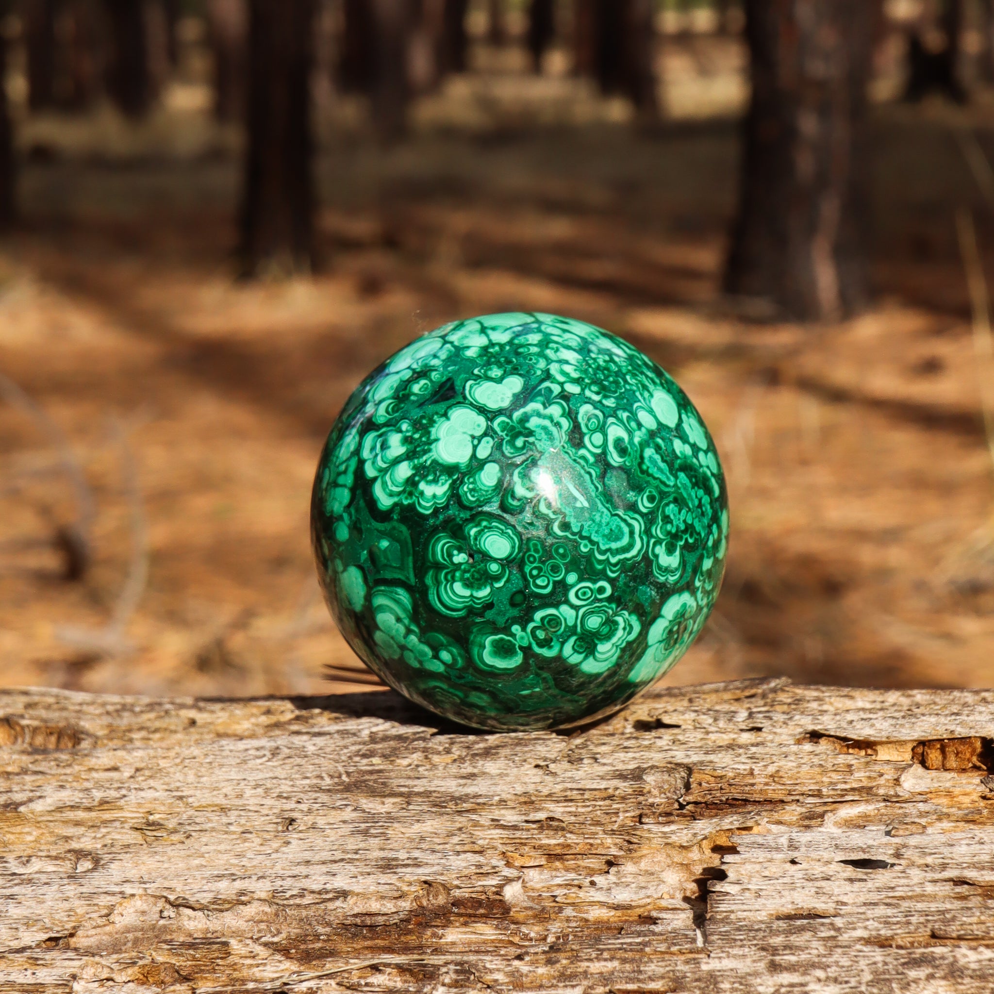 Malachite Sphere
