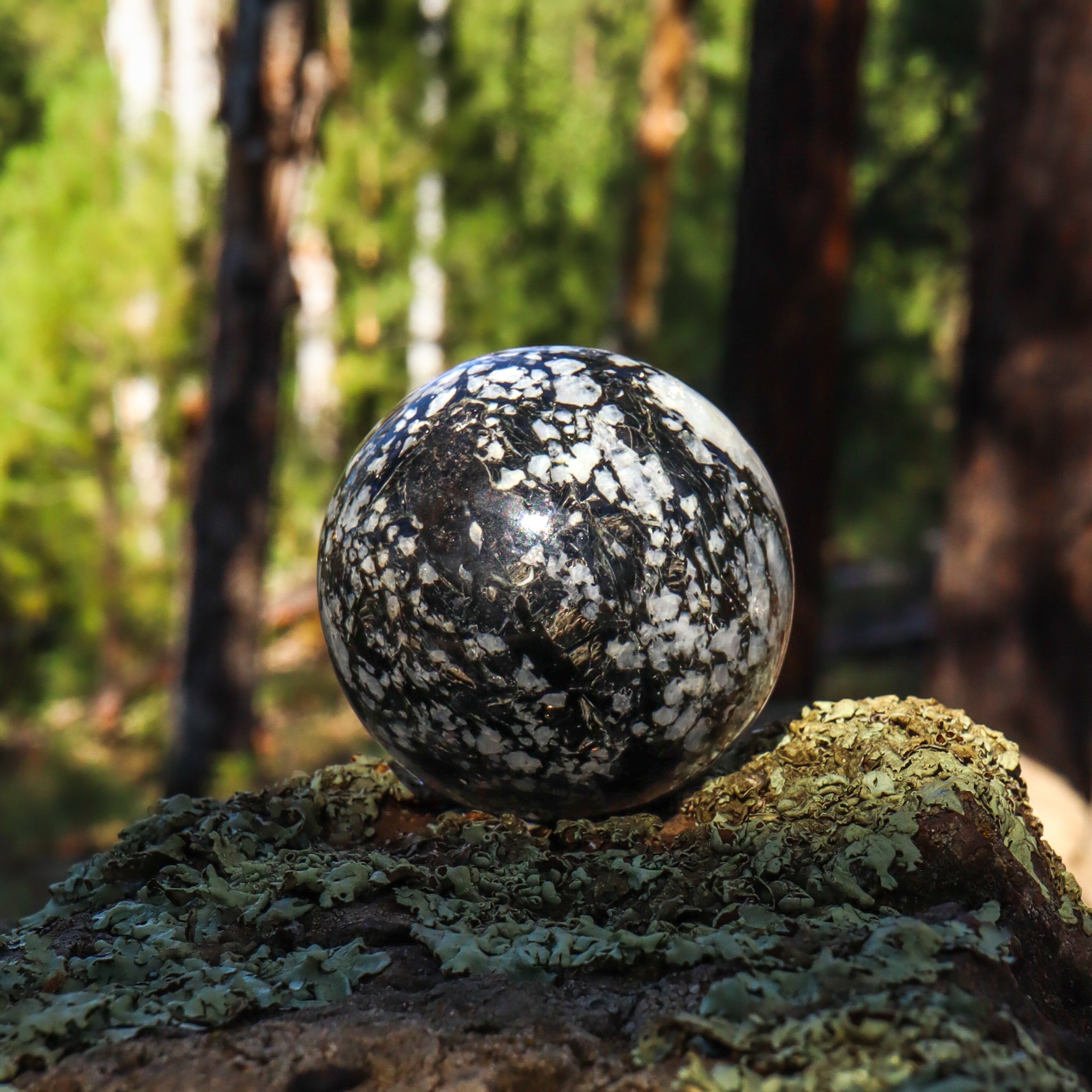 Rainbow Moonstone Sphere
