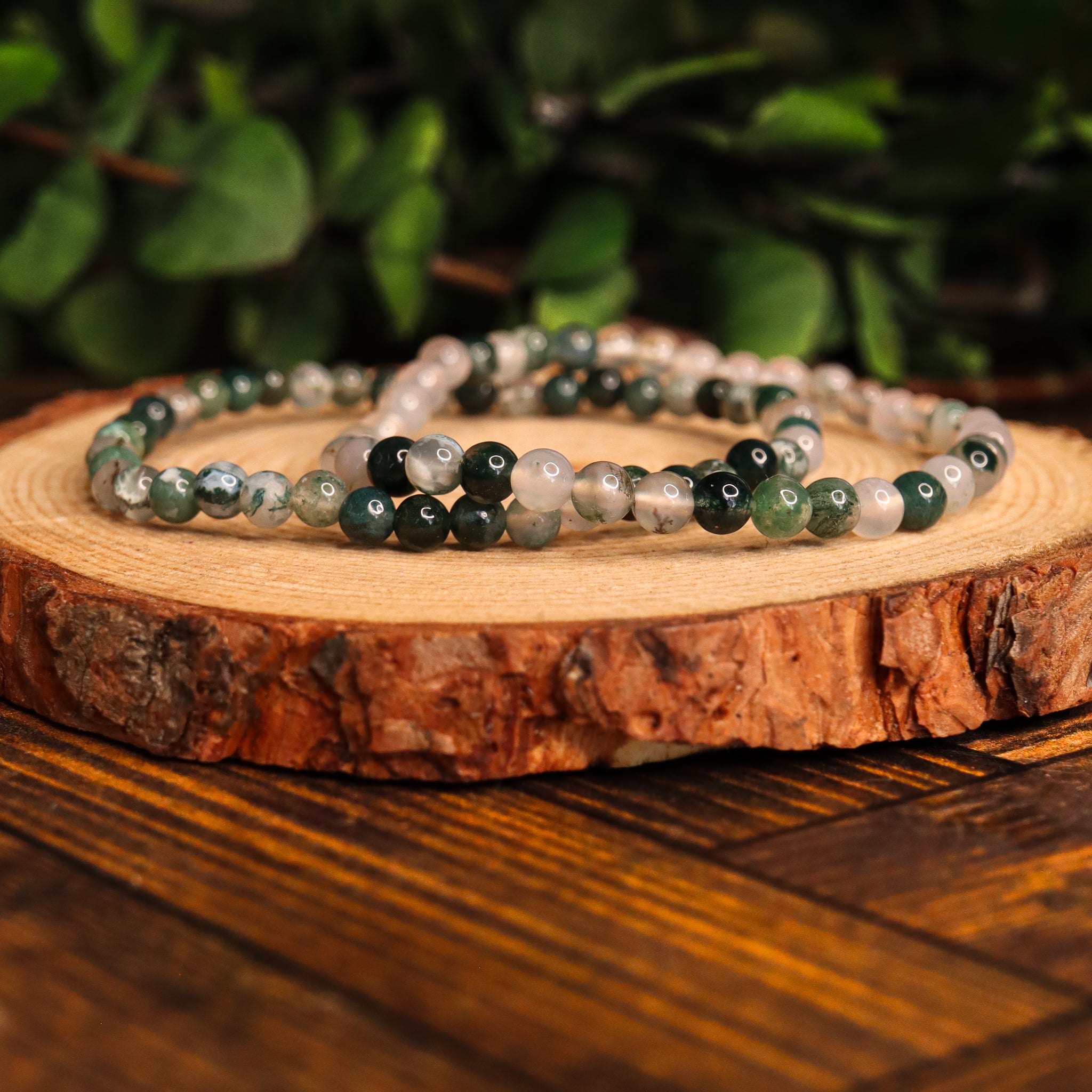 Moss Agate Bracelet