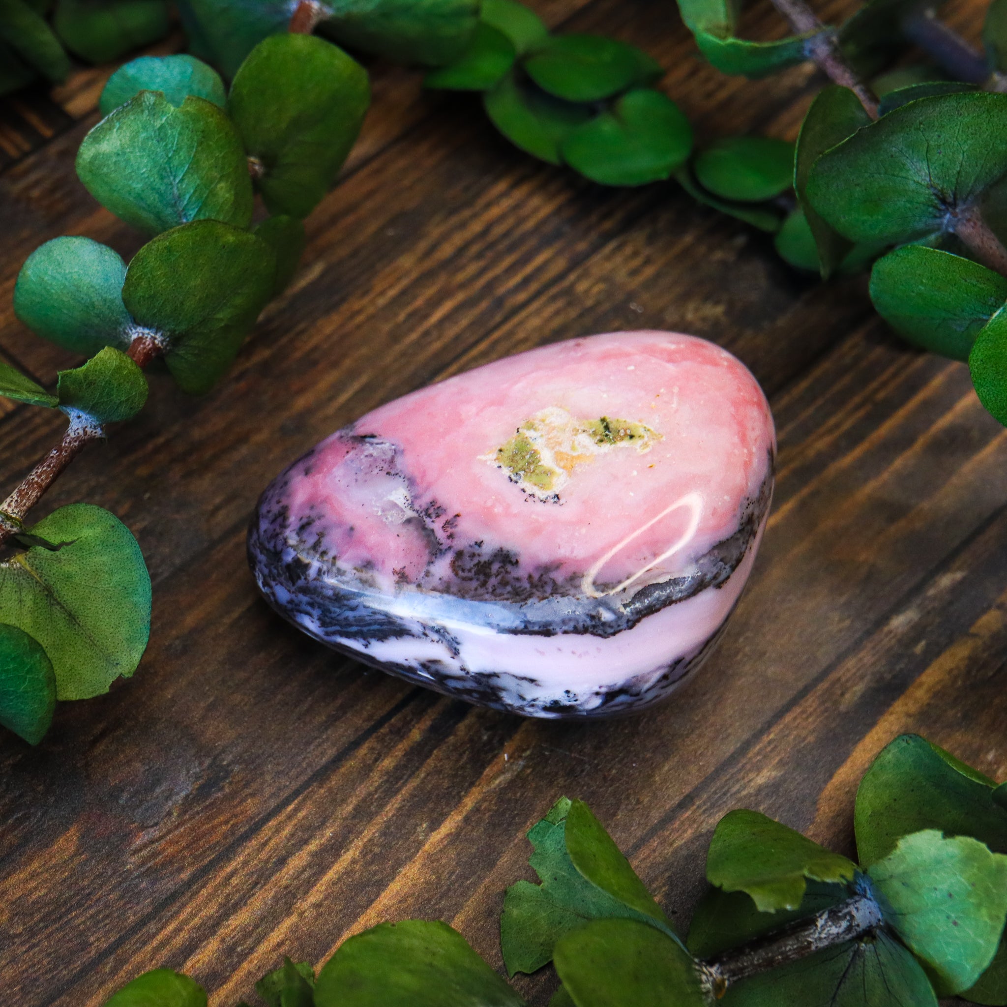 Pink Opal Polished Free Form