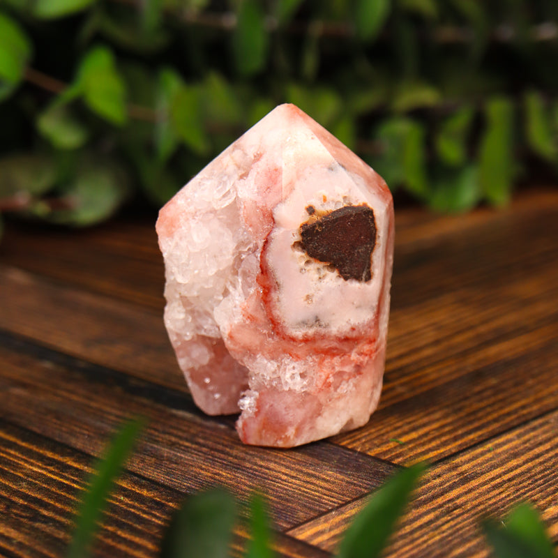 Pink Amethyst Point