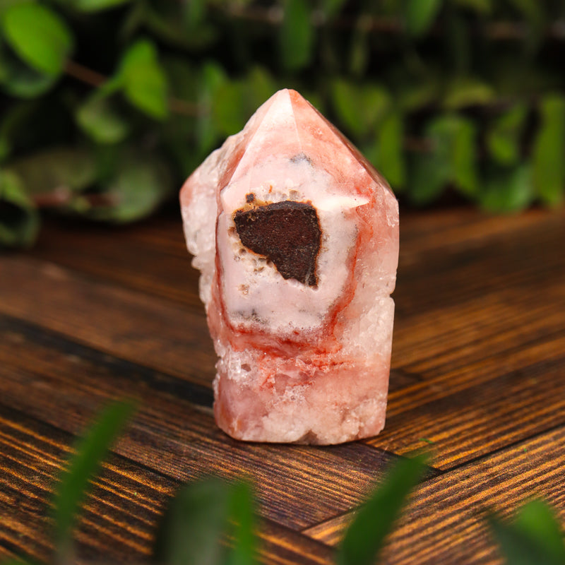 Pink Amethyst Point