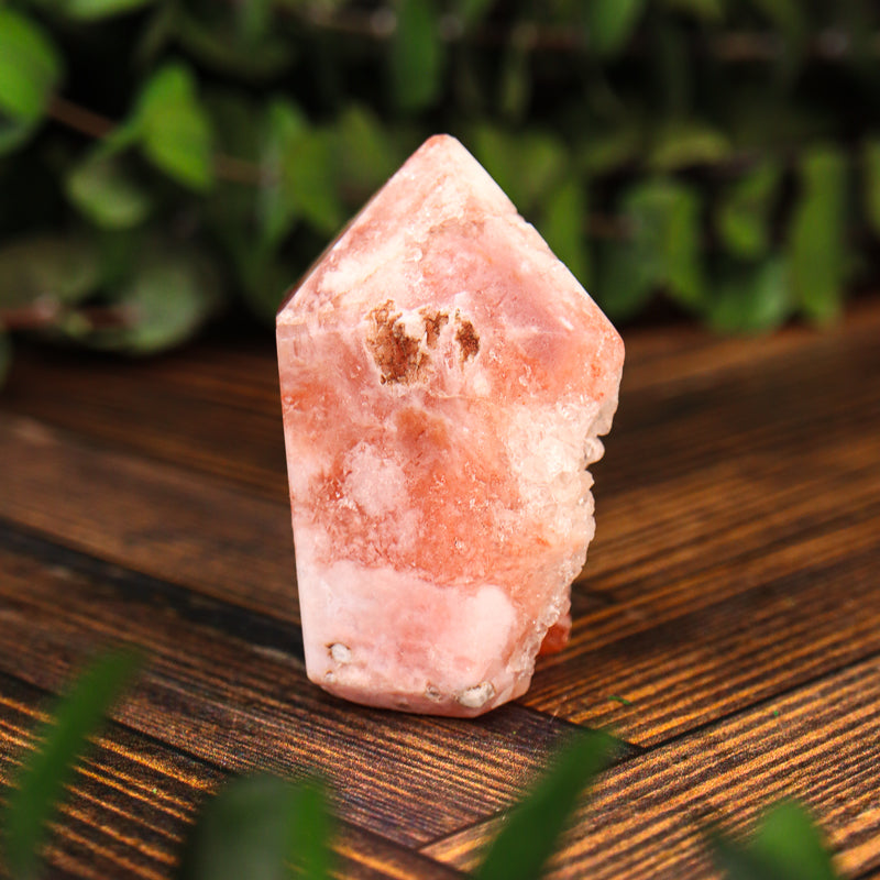 Pink Amethyst Point