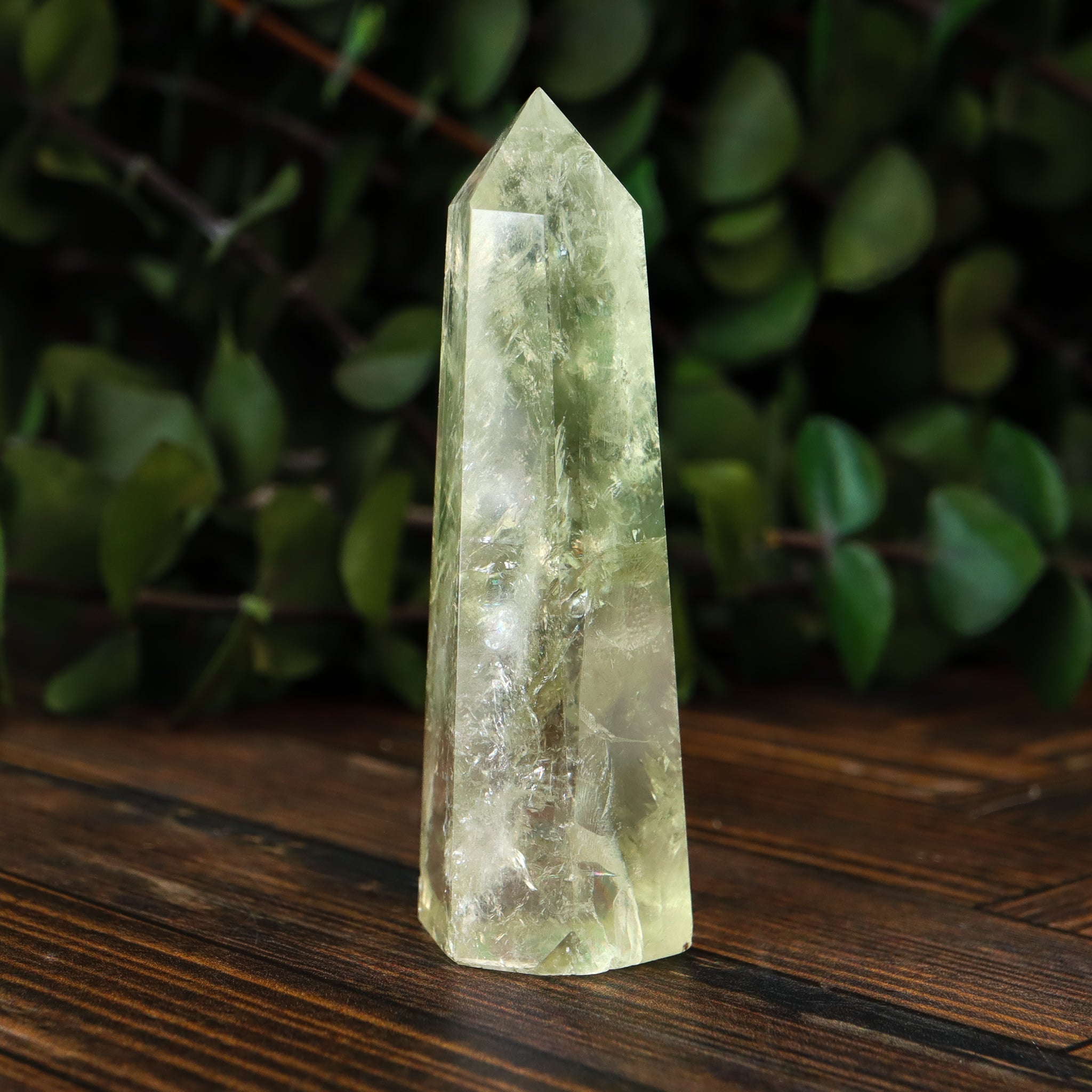 Prasiolite Point