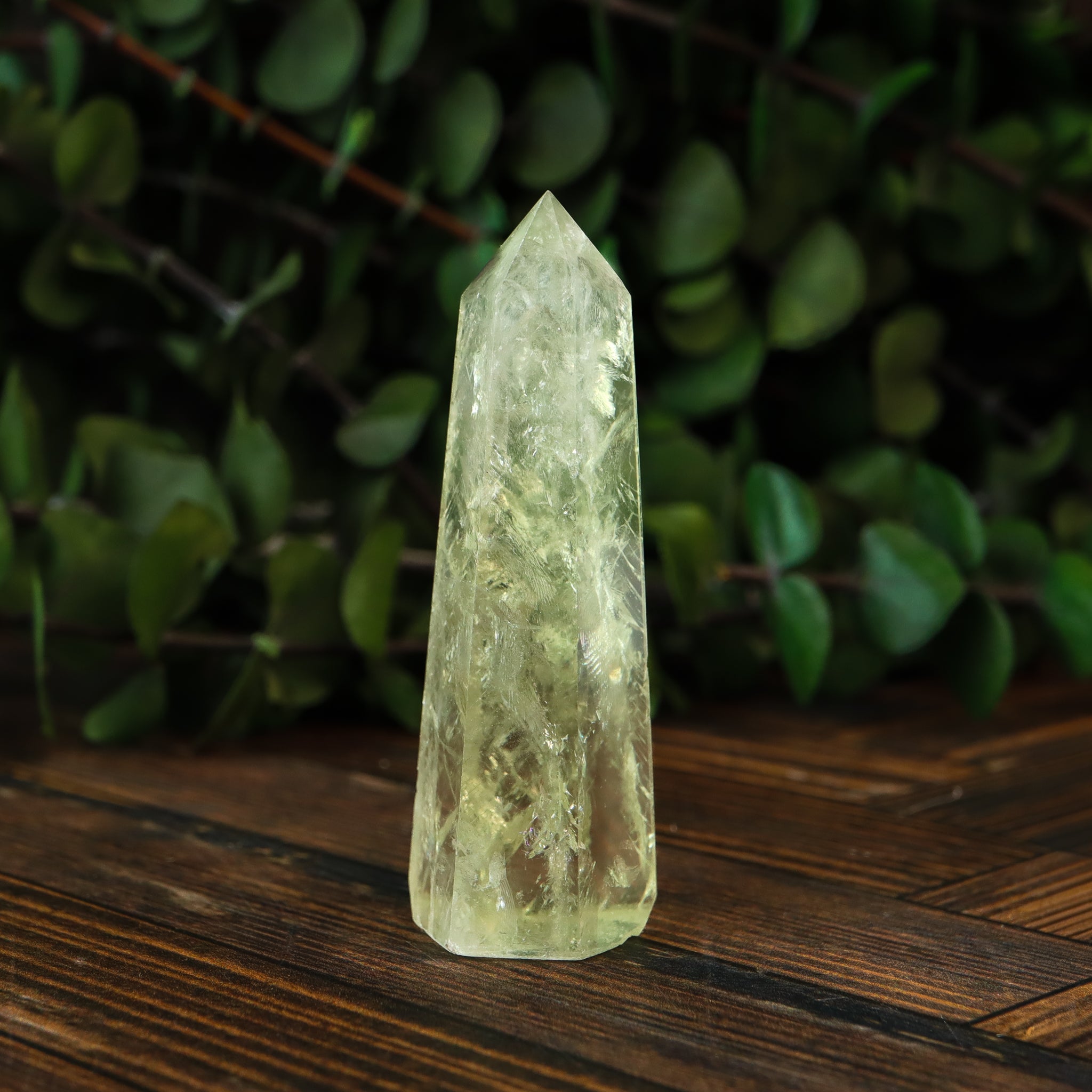 Prasiolite Point
