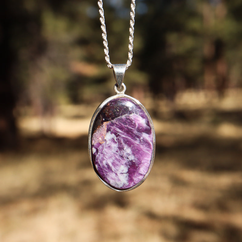 Purple Opal Pendant