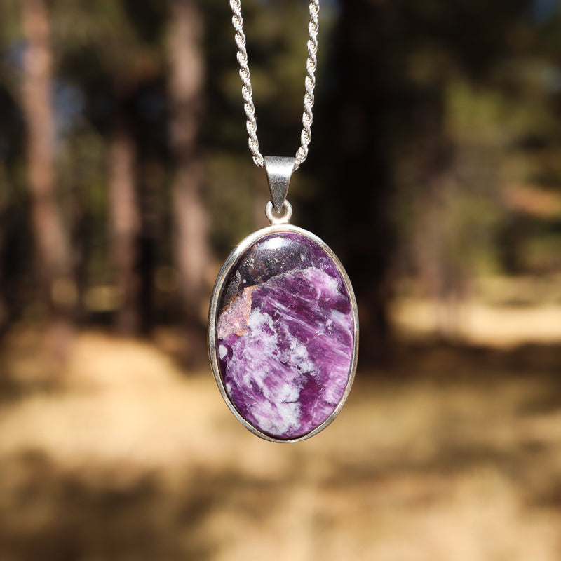 Purple Opal Pendant
