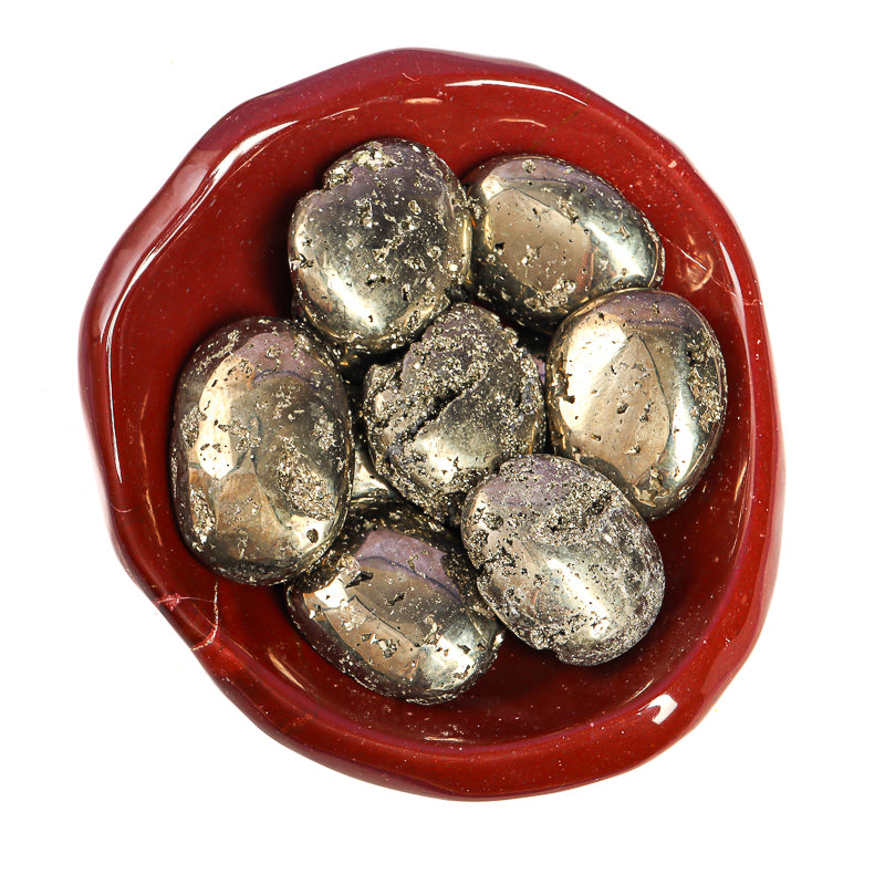 Pyrite Palm Stone