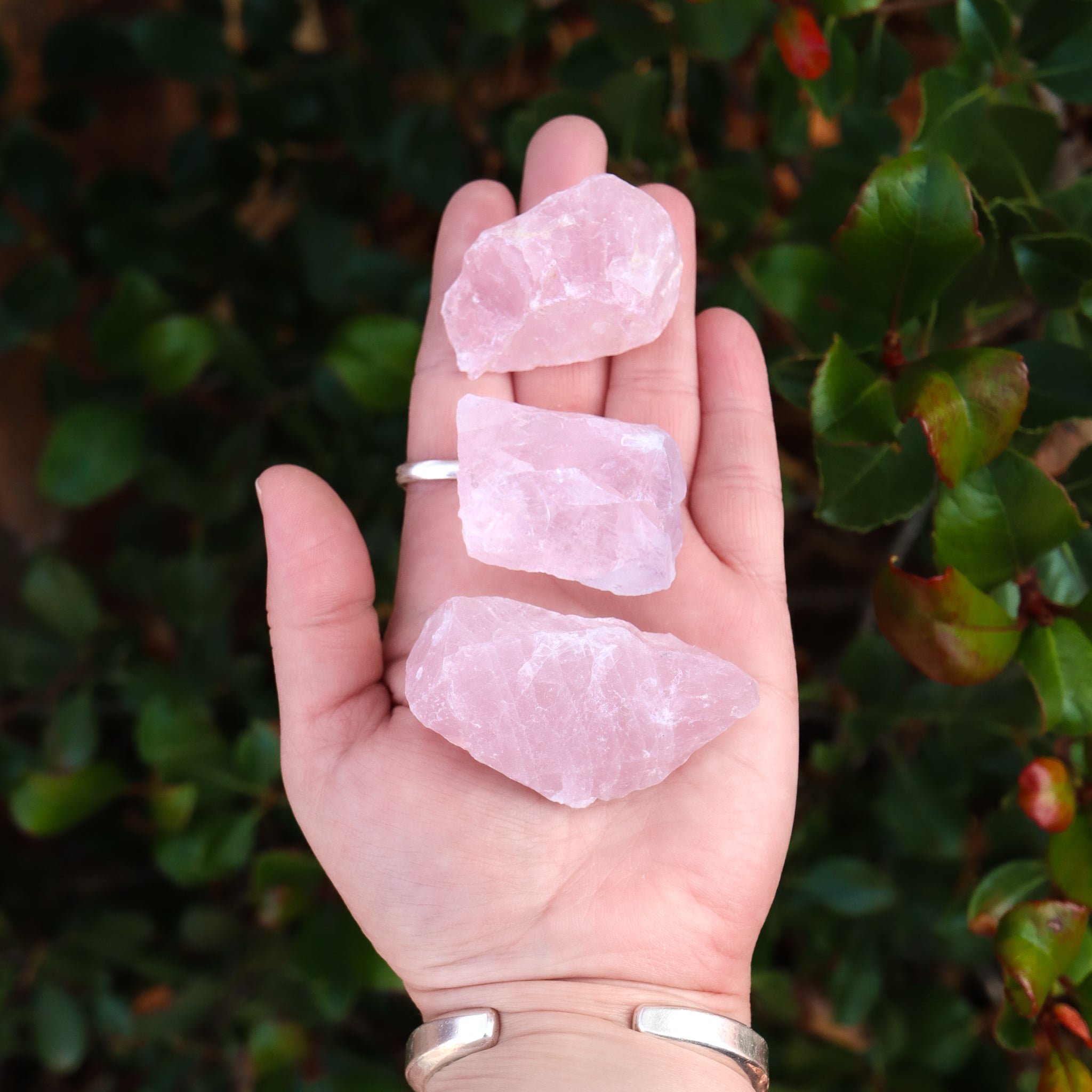 Raw Rose Quartz