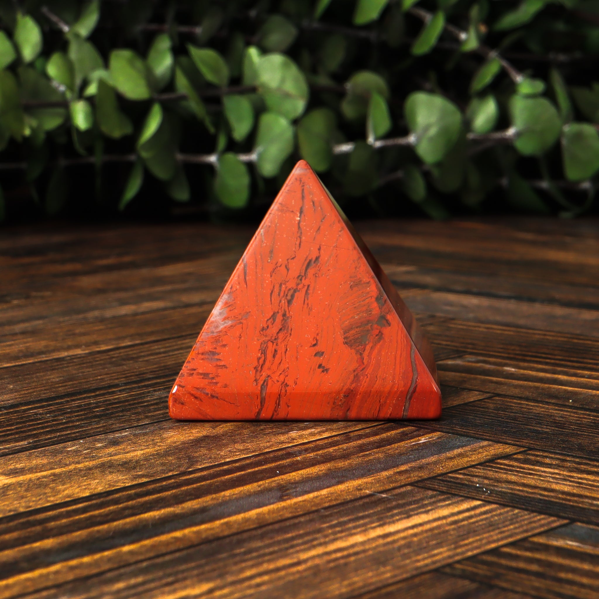Red Jasper Pyramid