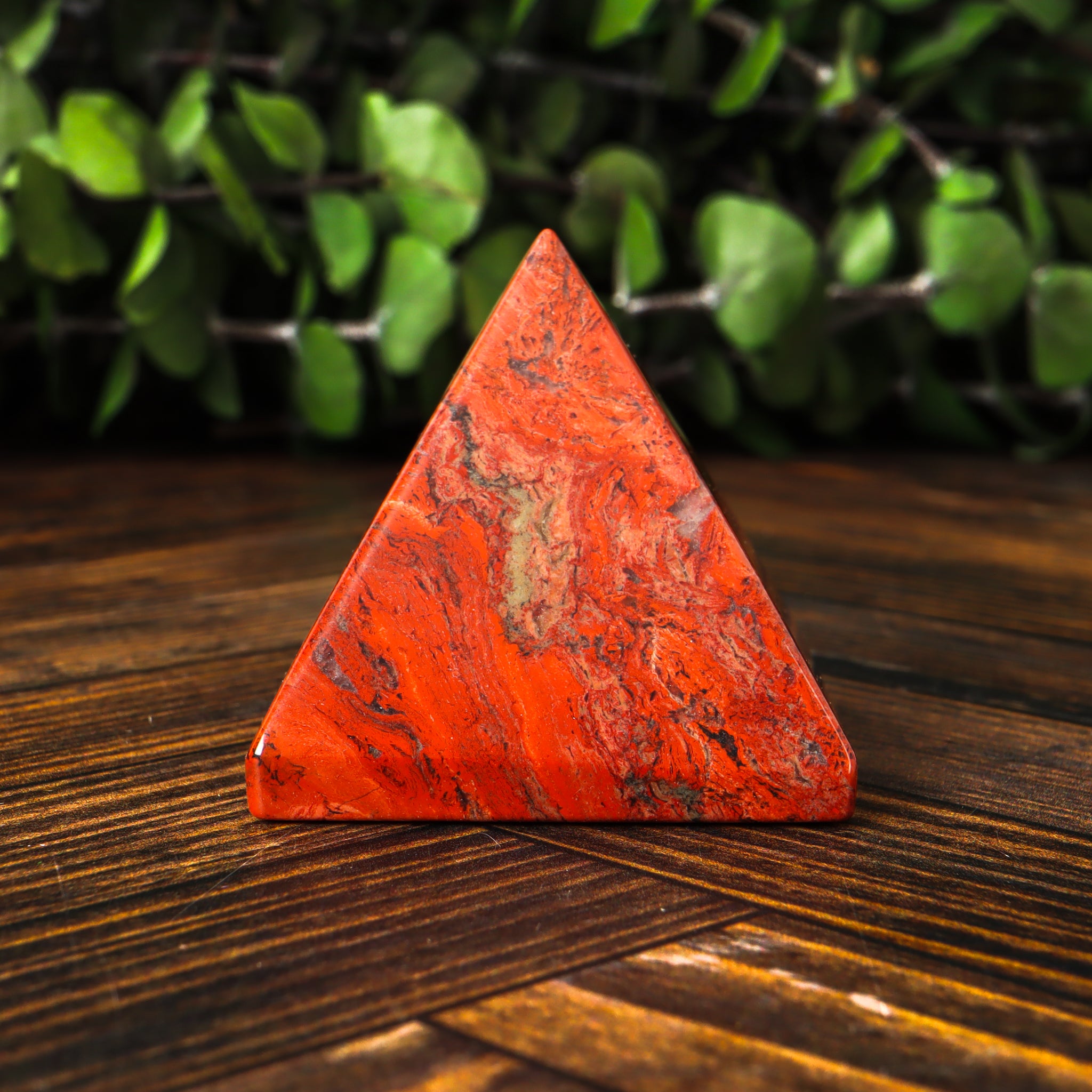 Red Jasper Pyramid