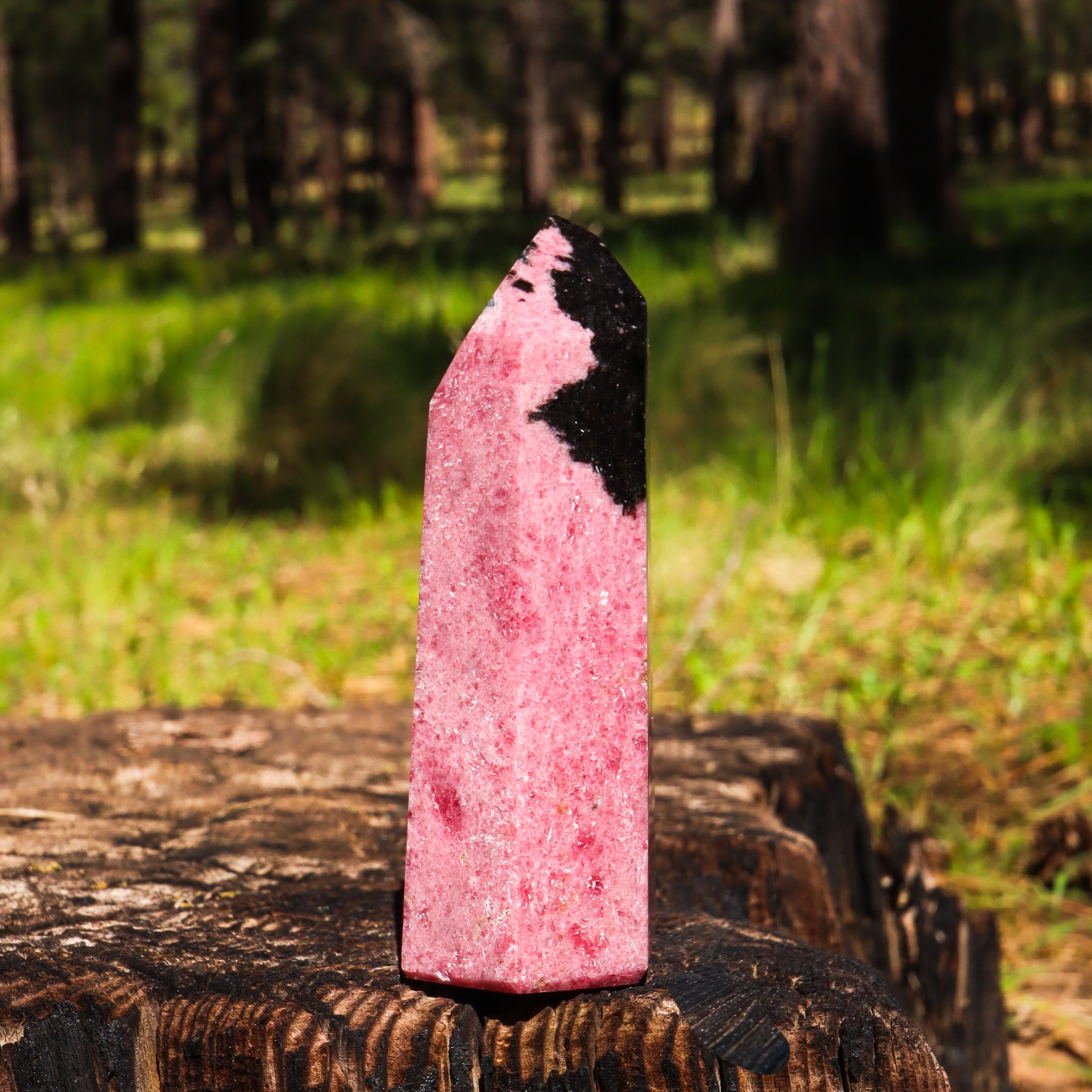 Large Rhodonite Point