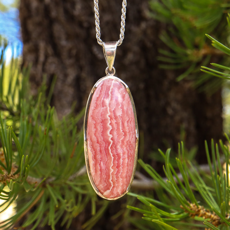 Rhodochrosite Pendant