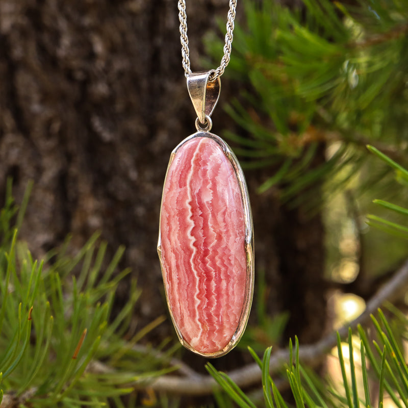 Rhodochrosite Pendant