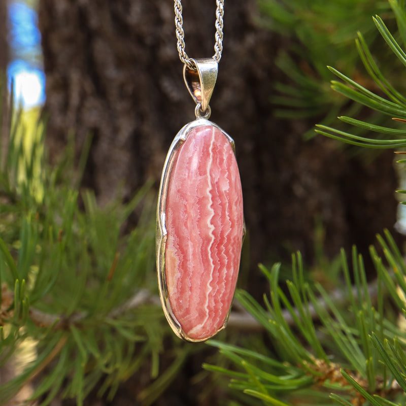 Rhodochrosite Pendant