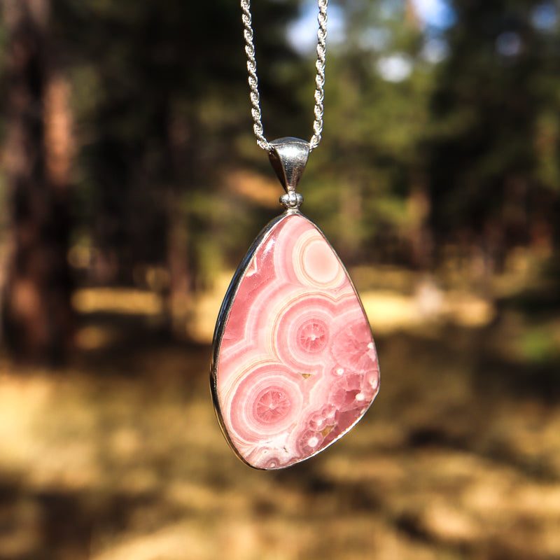 Rhodochrosite Pendant